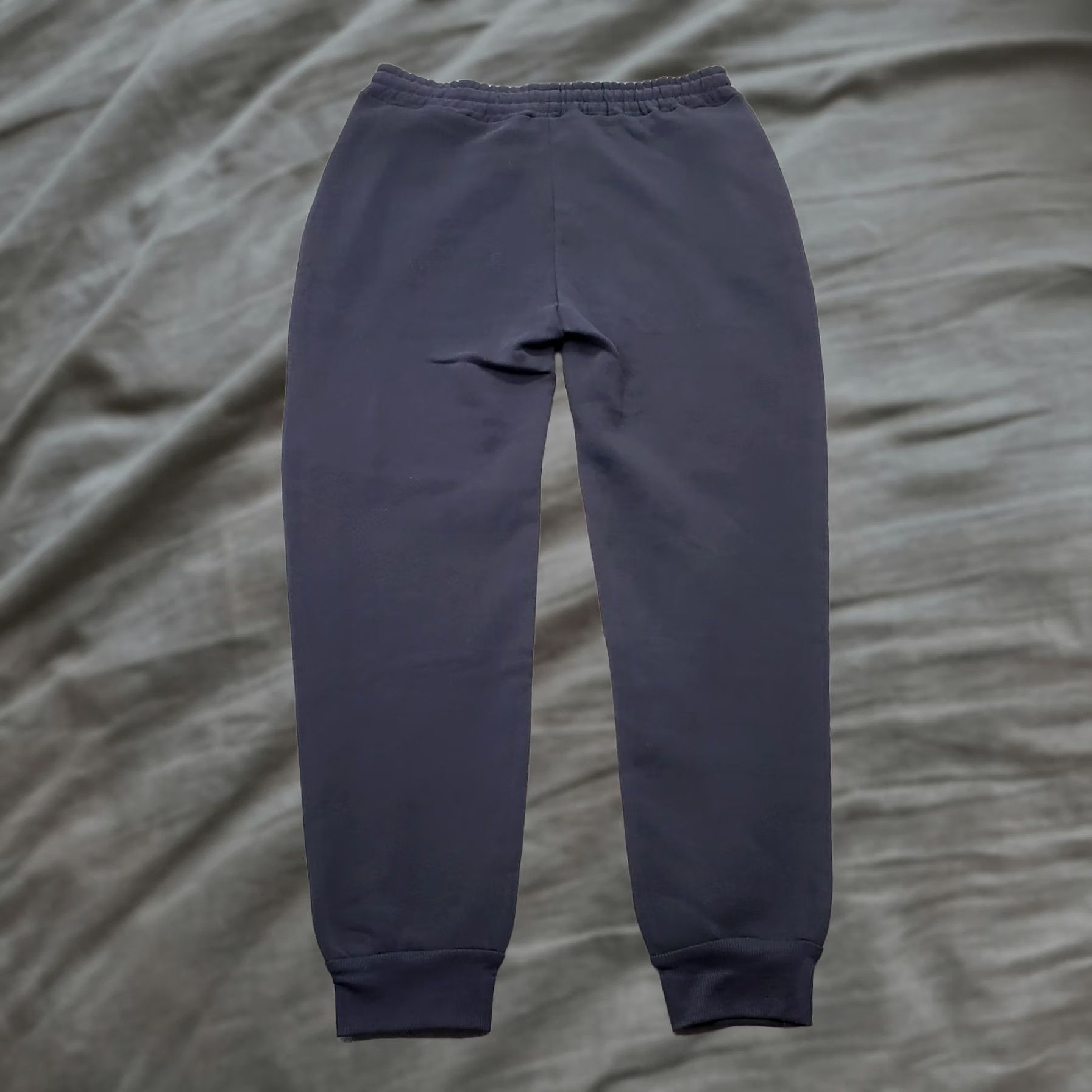 Vintage Bello Mens XL/XXL Navy 4 Bar Sweatpants Sweatpants Athletic Gym Running Drawstring Waist Tapered Pockets Size US 36 / EU 52 - 1 Thumbnail