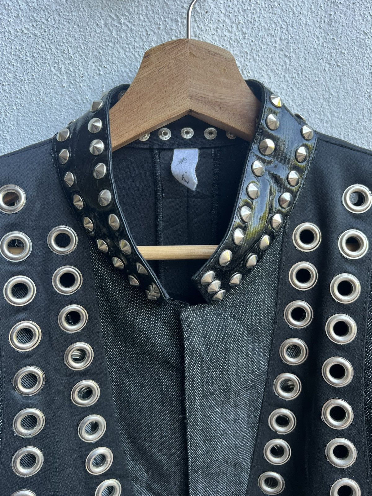 Vintage Vintage Tojo Denim Studded Custom Punk Beauty Beast Jacket Size US M / EU 48-50 / 2 - 7 Thumbnail