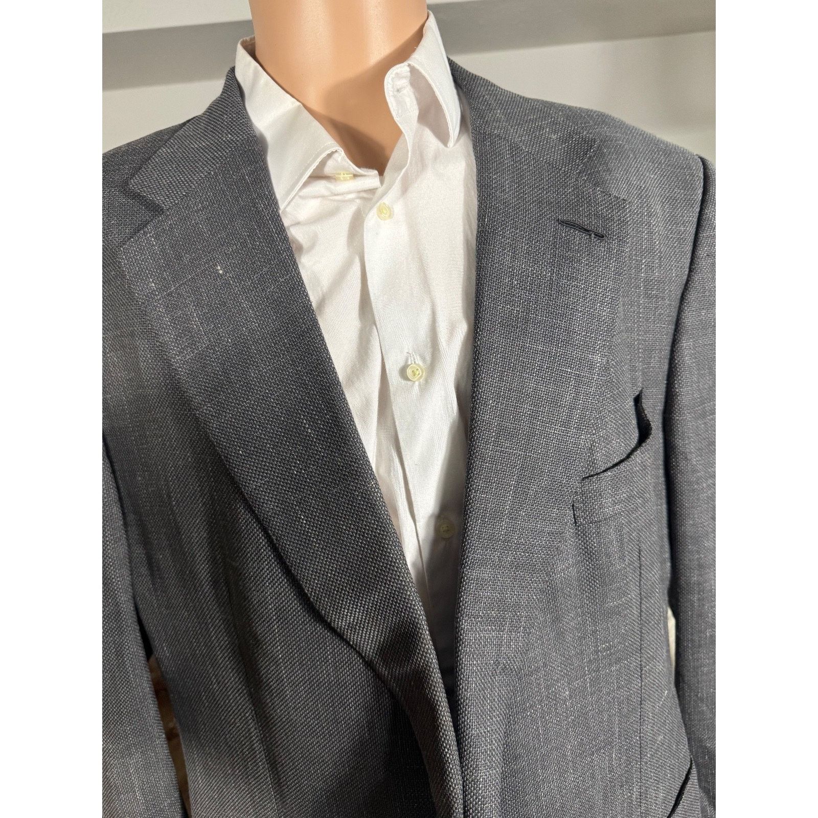 Tom Ford Tom Ford Wool Linen Silk Sport Jacket 60R 50R US Size 50R - 4 Thumbnail