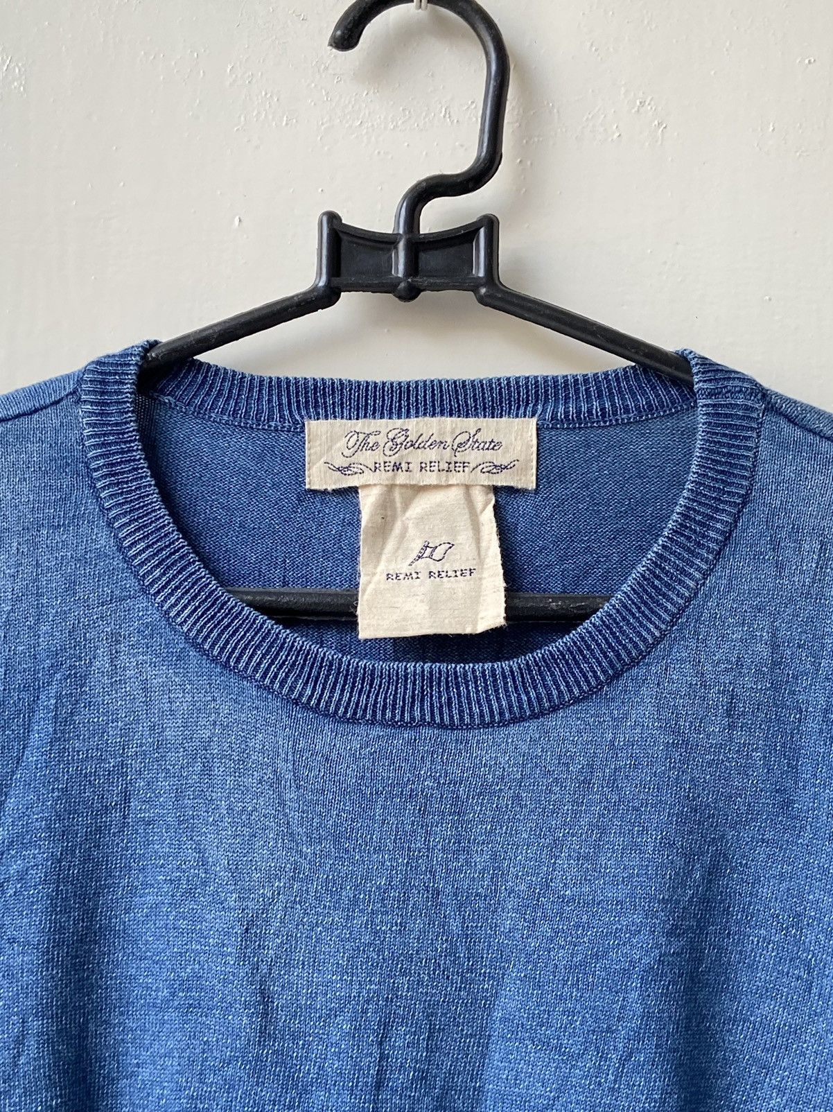 Japanese Brand × Remi Relief REMI RELIEF Blue T-shirt Size US S / EU 44-46 / 1 - 4 Thumbnail