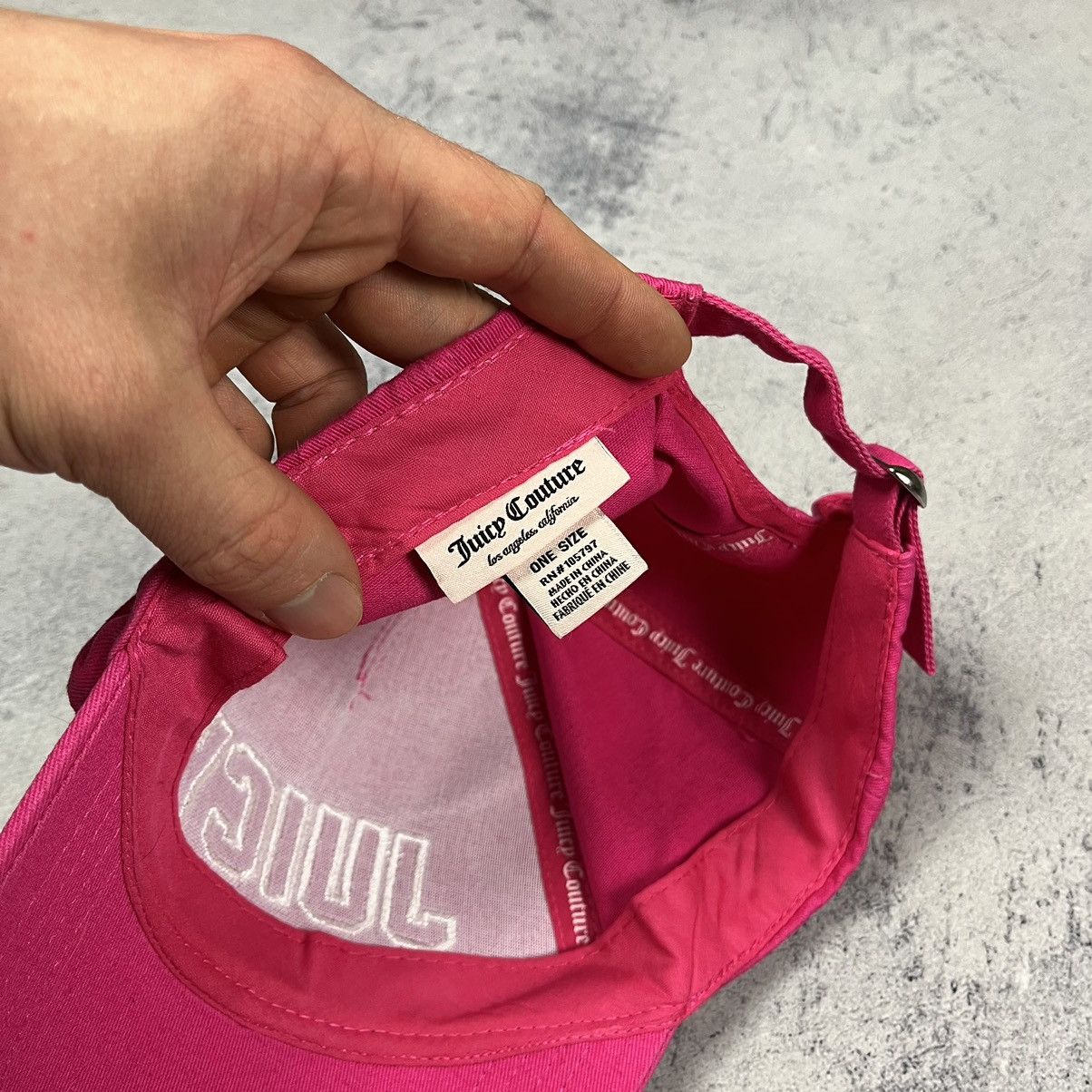 Juicy Couture Jeans Juicy Couture y2k big logo cap Size ONE SIZE - 4 Thumbnail
