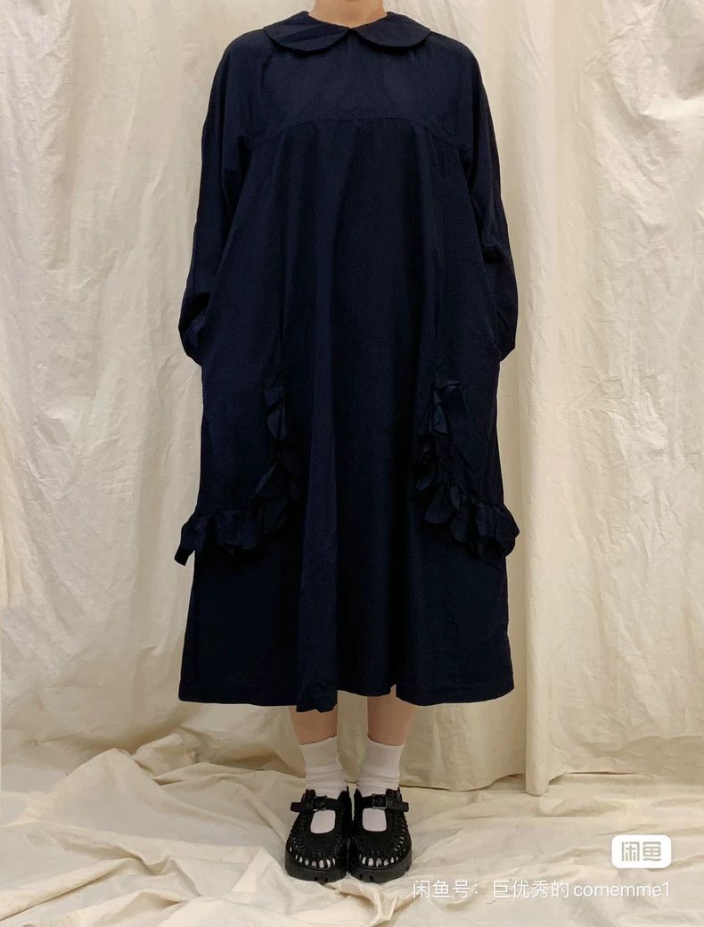 Comme des Garcons Comme Des Garcons Doll skirt dress with round neck and ple Size S / US 4 / IT 40 - 7 Thumbnail