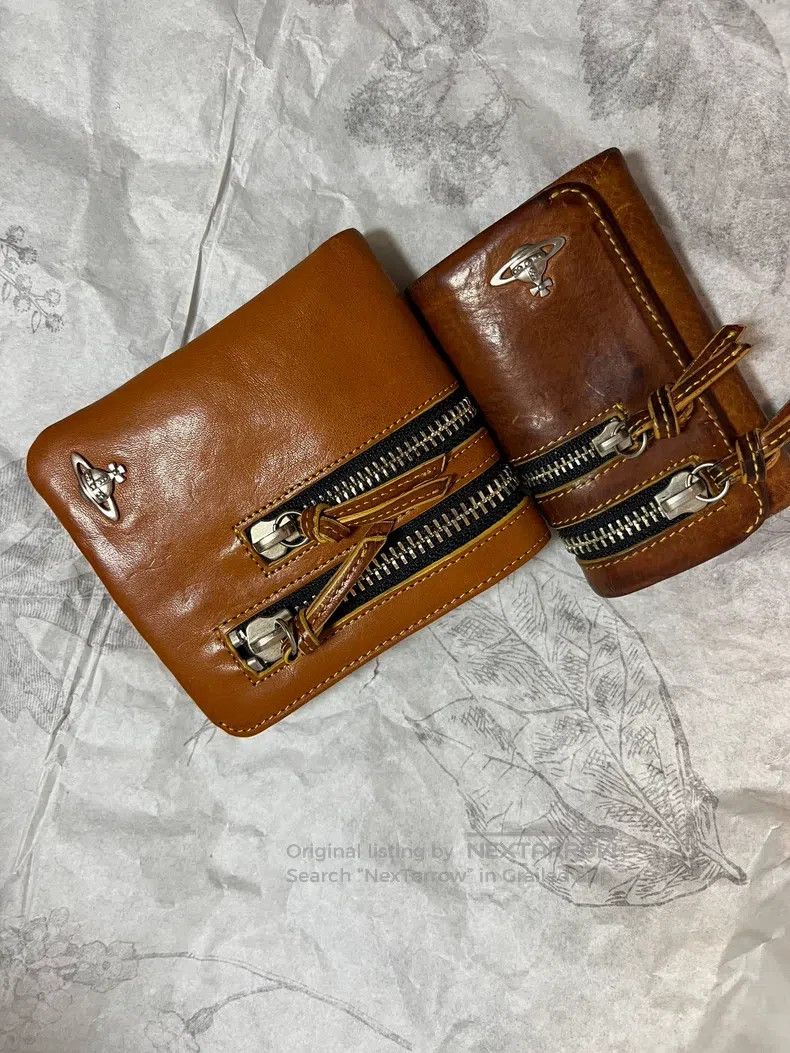 Vivienne Westwood Vivienne Westwood Zipper wallet, brown Size ONE SIZE - 7 Thumbnail