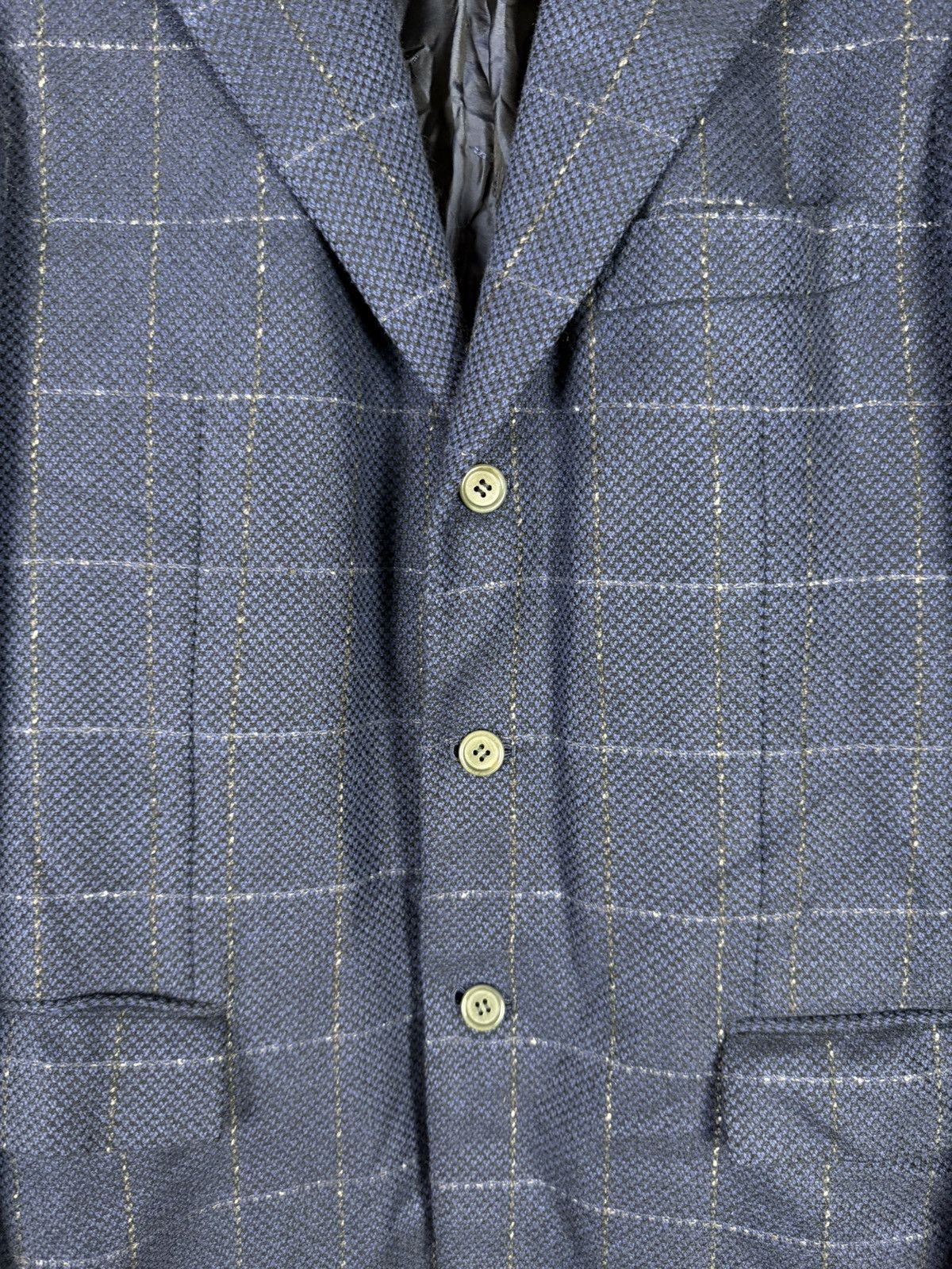 Kiton Kiton Napoli Trois Pommes Blazer 100% Cashmere Blazer Jacket Size 52R - 9 Thumbnail