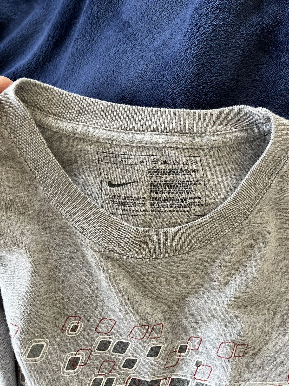 Nike × Vintage VINTAGE 00’S NIKE SWIM GRAPHIC T-SHIRT Size US XL / EU 56 / 4 - 7 Thumbnail