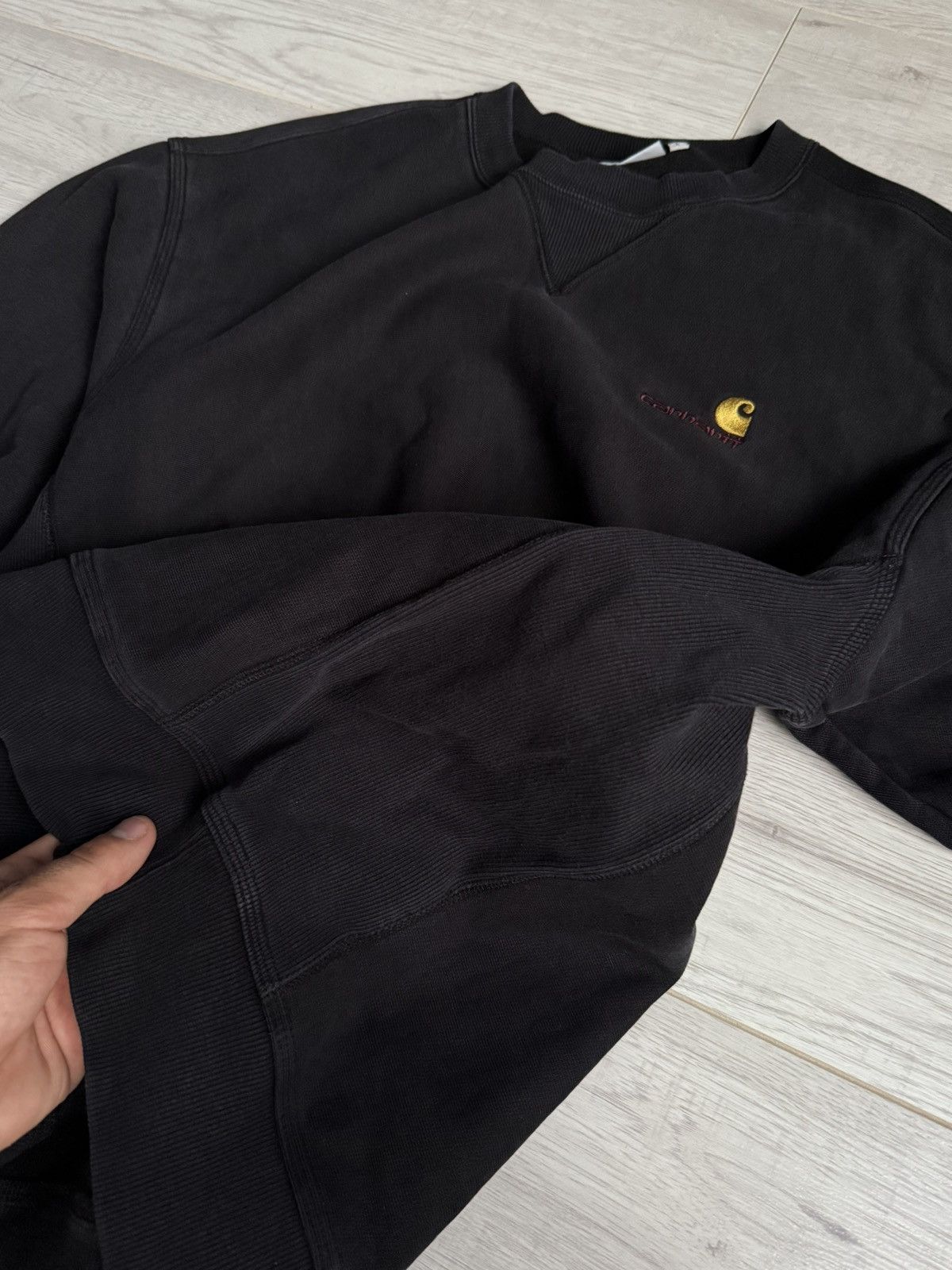Carhartt Vintage Carhartt Sweatshirt Crewnevk logo Size US L / EU 52-54 / 3 - 3 Thumbnail
