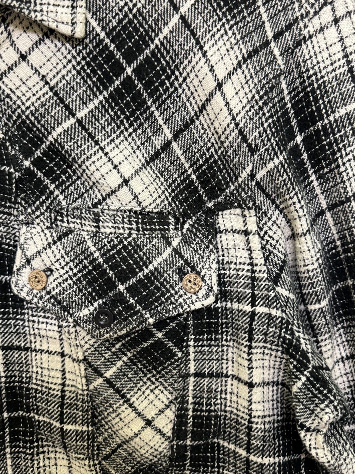 Marithe + Francois Girbaud FLANNEL MARITHE FRANCOIS GIRBAUD PLAID BUTTON UP Size US S / EU 44-46 / 1 - 7 Thumbnail
