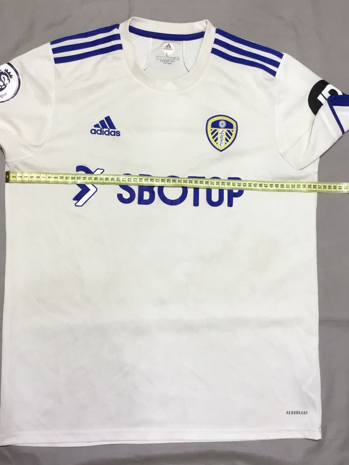 Adidas Leeds United Jersey Shirt Mens L Soccer Adidas SBOTOP Size US L / EU 52-54 / 3 - 3 Thumbnail