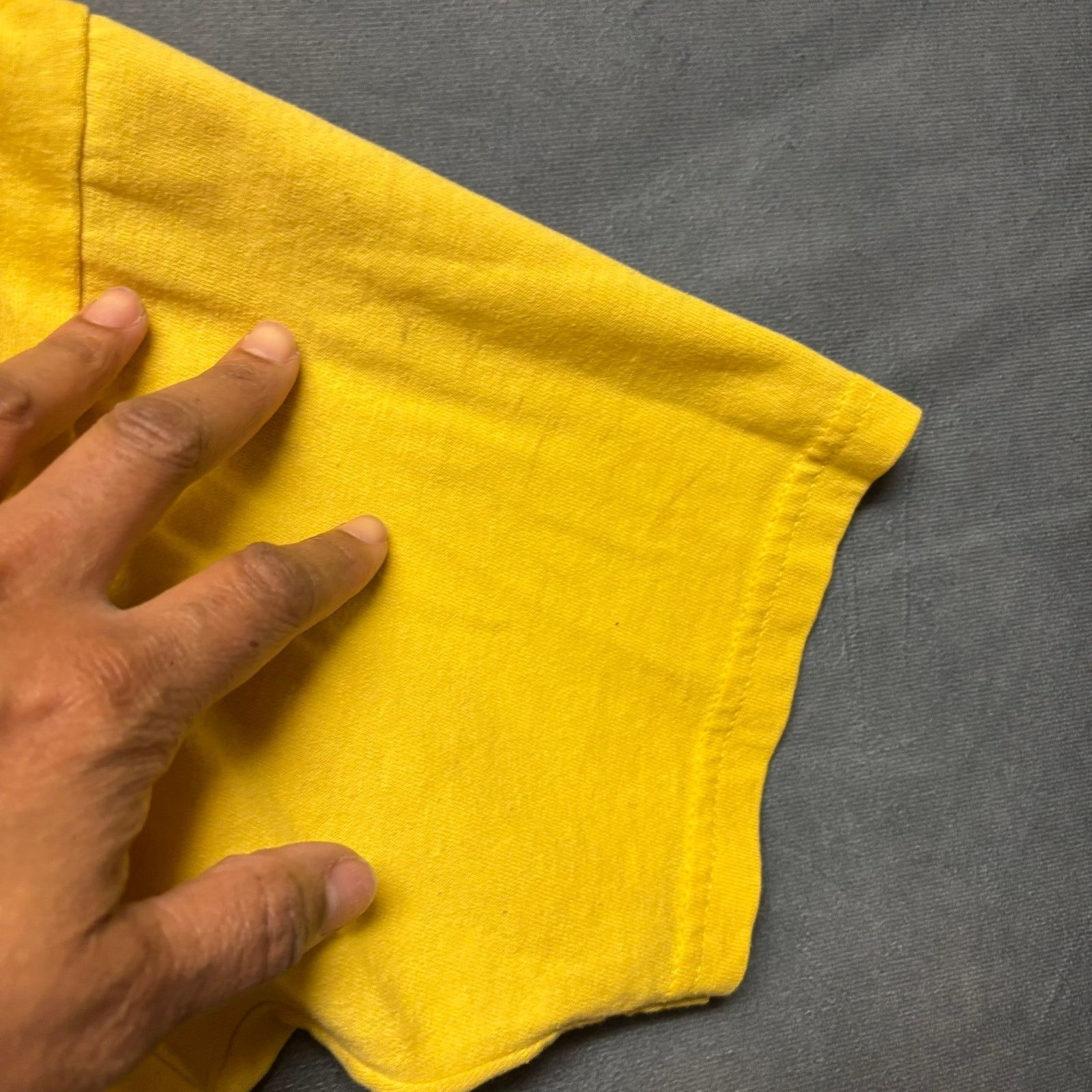 Jerzees Vintage Jerzees Shirt Blank Yellow XL Plain Comfy Sunshine Size US XL / EU 56 / 4 - 3 Thumbnail