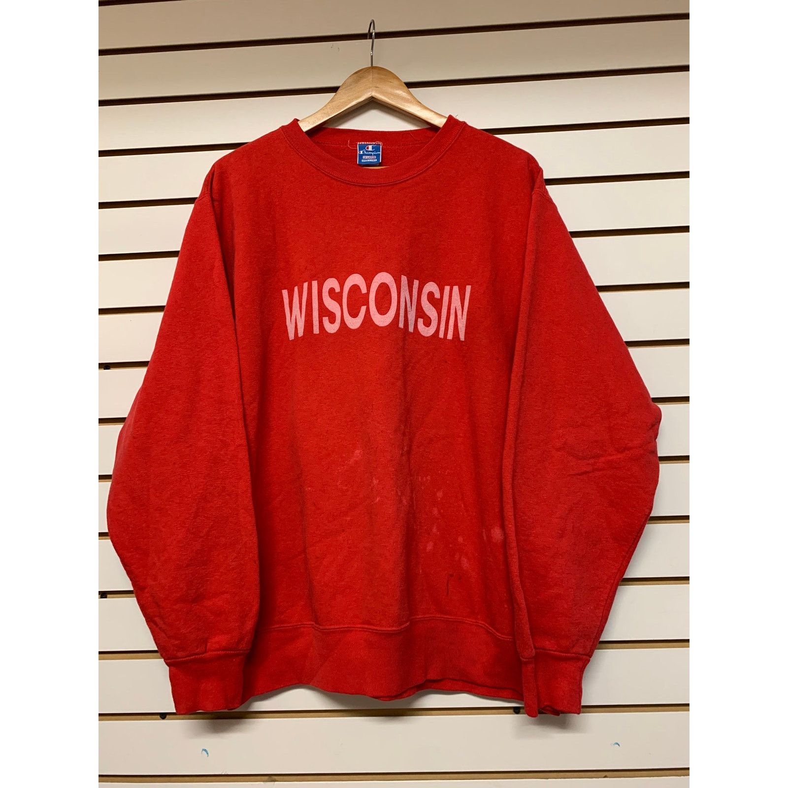 Champion Vintage Wisconsin Badgers champion Sweatshirt size 2xl Size US XXL / EU 58 / 5 - 1 Thumbnail