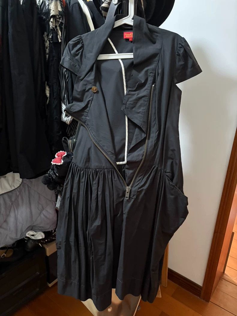 Vivienne Westwood Vintage Vivienne Westwood Cowl Neck Dress - dmc Size US 26 / EU 42 - 1 Thumbnail