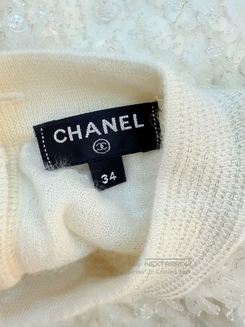Chanel Chanel 18k Forest Series Sequin Dress Size XXS / US 00 / IT 34 - 7 Thumbnail