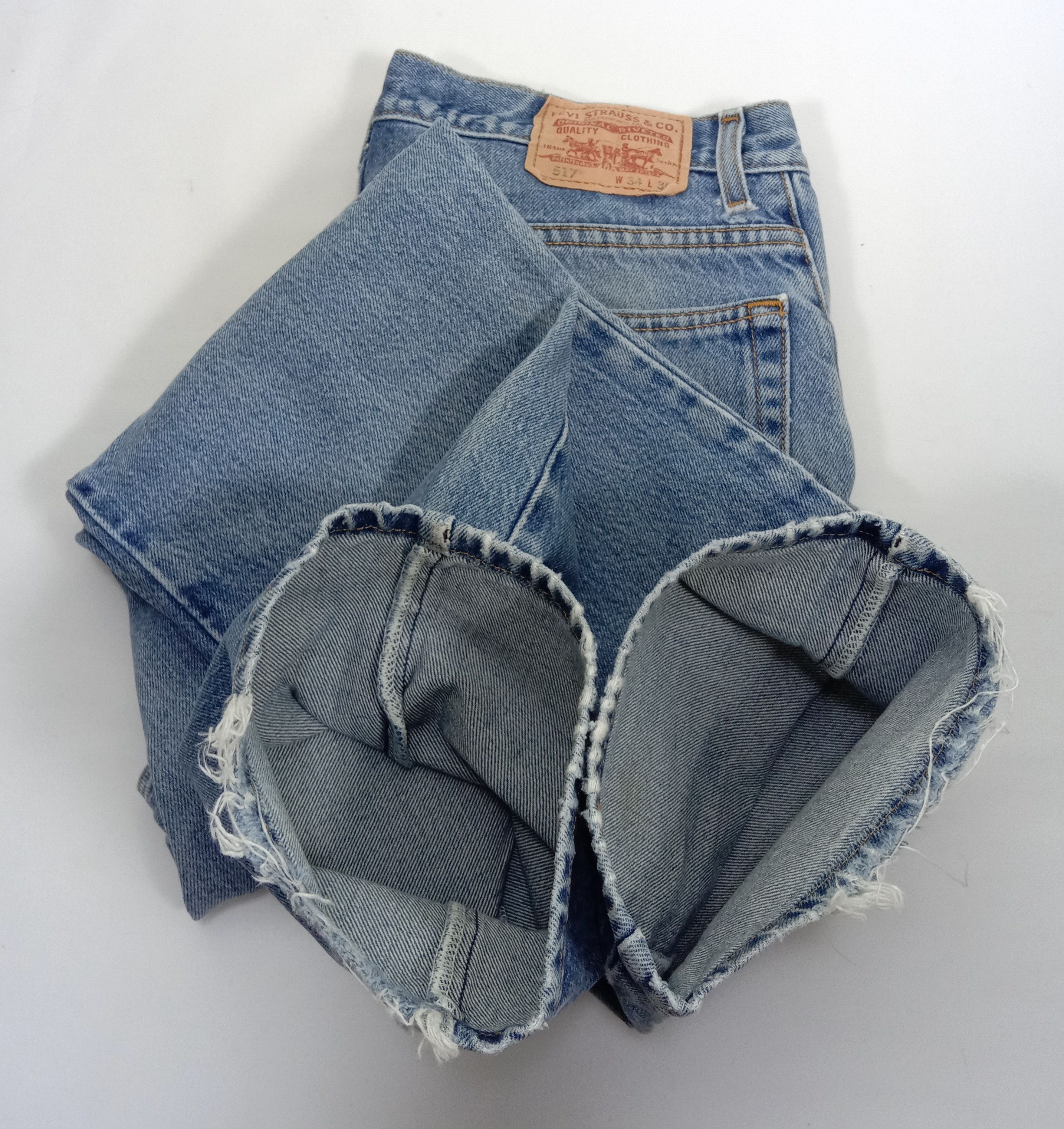 Levi's Vintage Levi's 517 Flare Jeans Stone Wash Distressed Denim Size US 34 / EU 50 - 15 Thumbnail