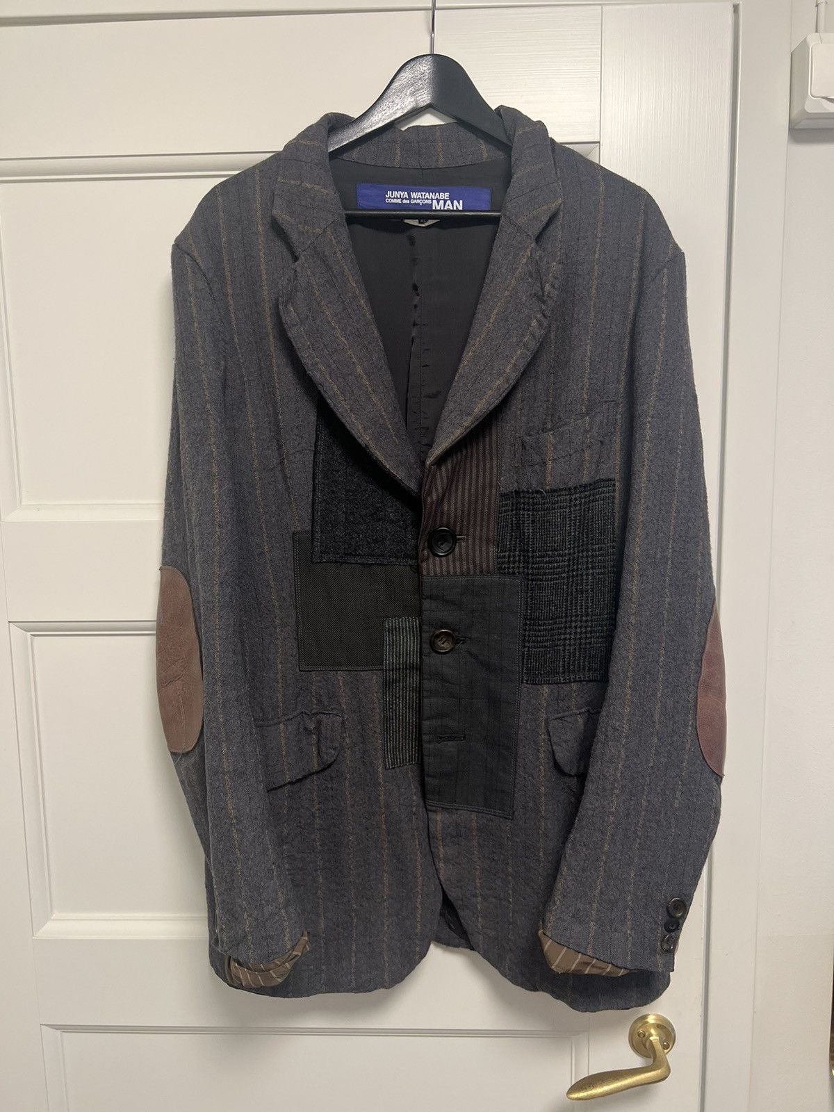 Junya Watanabe A/W 2013 patchwork blazer Size 52L - 2 Thumbnail