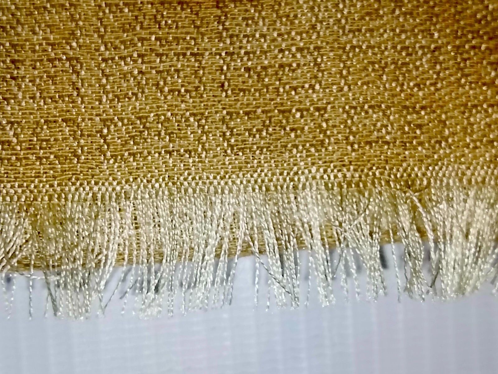 Givenchy GIVENCHY PARIS FRANCE GG Monogram Beige Silk Blend Scarf Size ONE SIZE - 7 Thumbnail