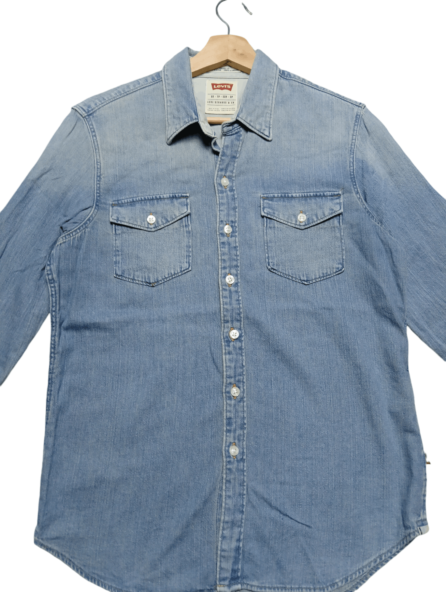 Levi's × Levi's Vintage Clothing Levi's denim button up Size US XS / EU 42 / 0 - 2 Thumbnail