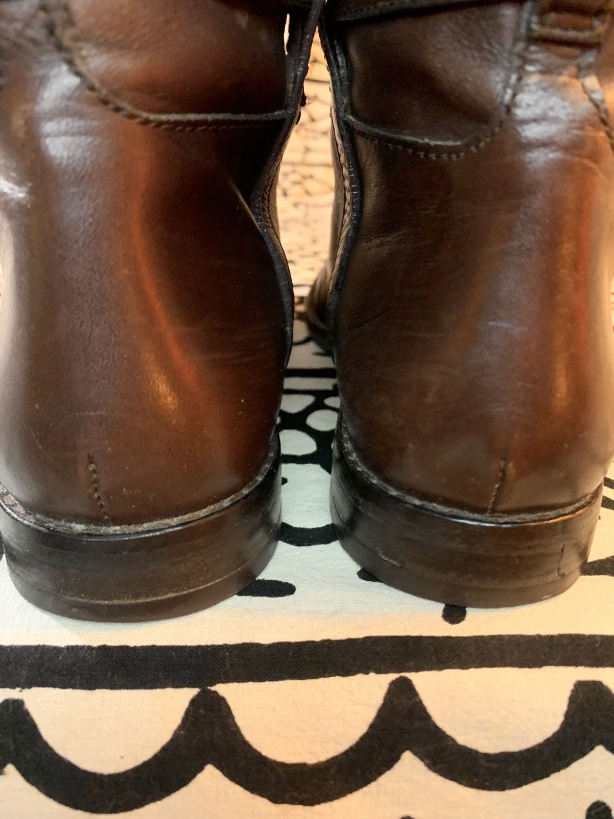 Coach COACH Monday Women's Brown Leather Riding Boots, A7144 Size US 7.5 / IT 37.5 - 7 Thumbnail