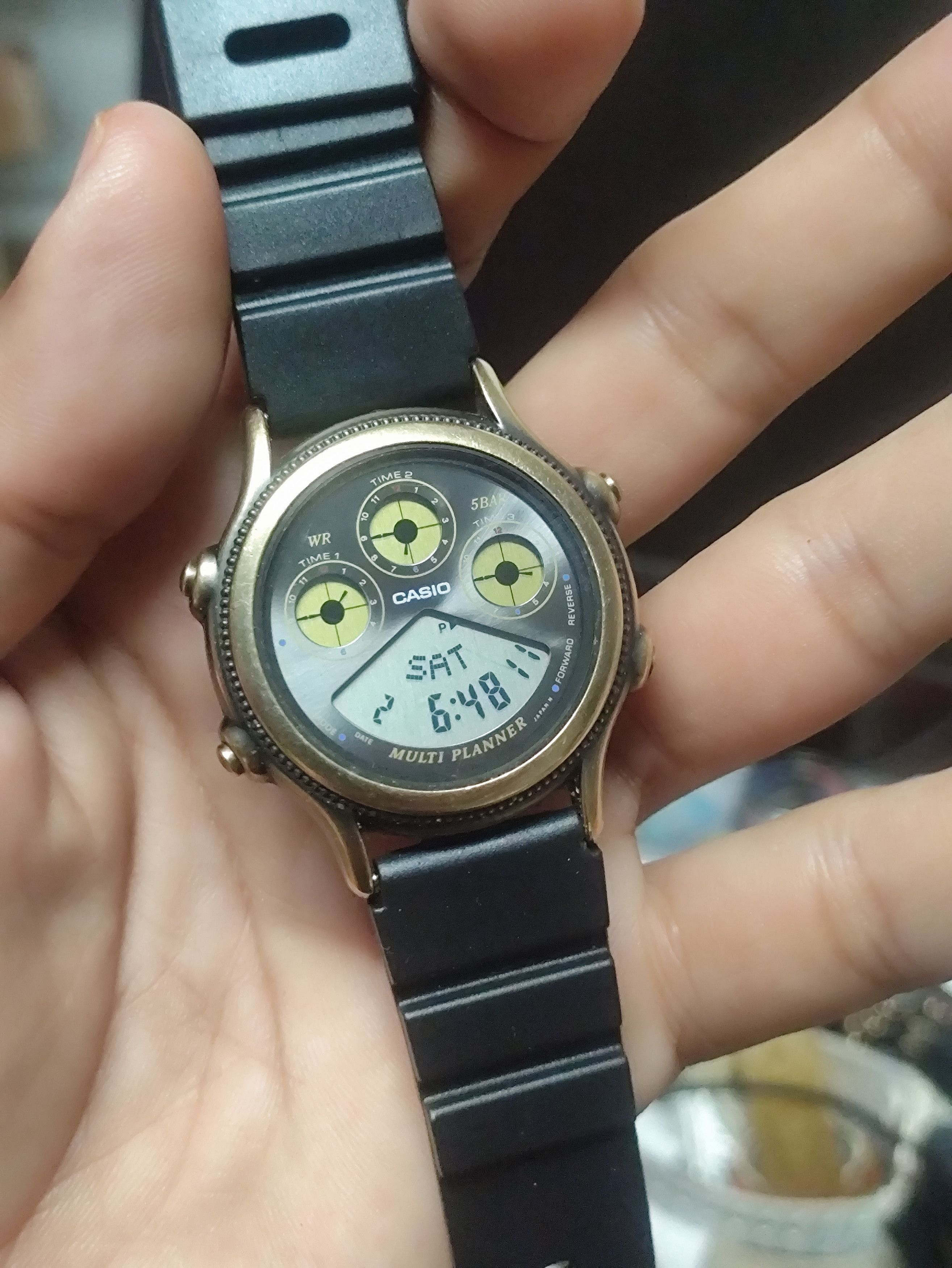 Casio SUPER RARE💥 CASIO BGP-250 AKA RALLY EYE. MADE IN JAPAN Size ONE SIZE - 4 Thumbnail