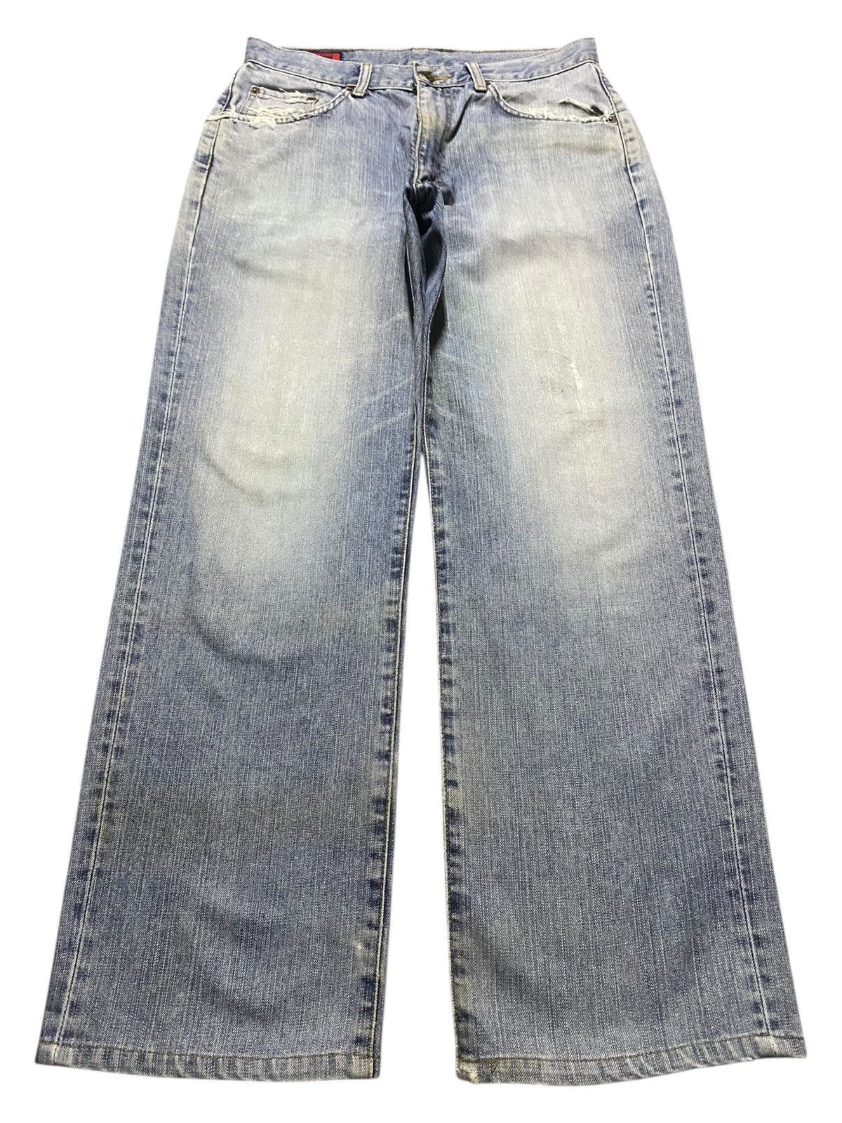 Vintage Edwin 503Z Faded Wash Distressed Enough Baggy Jeans