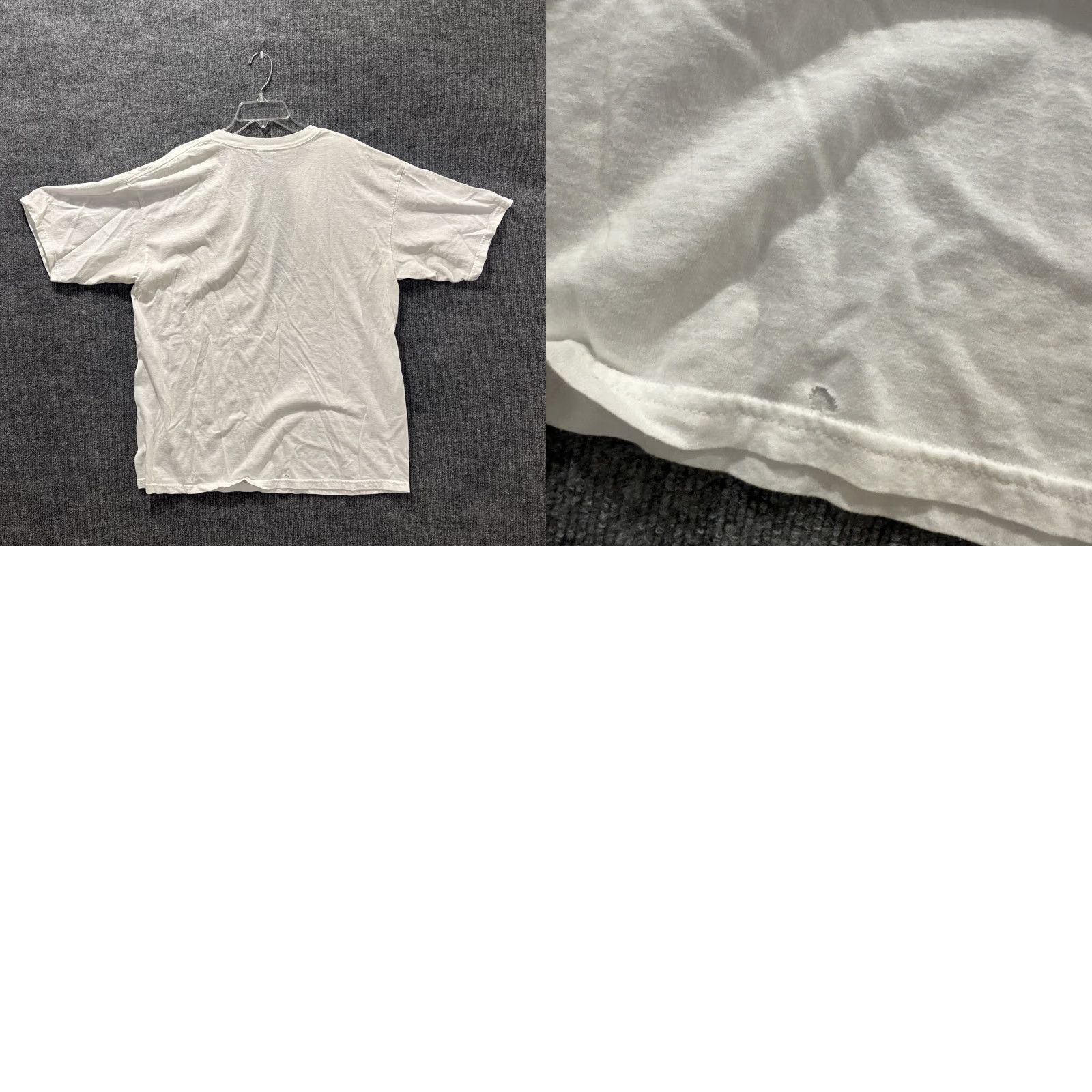 Gildan VINTAGE 00s Drink Till She’s Cute White Short Sleeve T-Shirt DAMAGED Men’s XL Gildan"} Size US XL / EU 56 / 4 - 8 Thumbnail