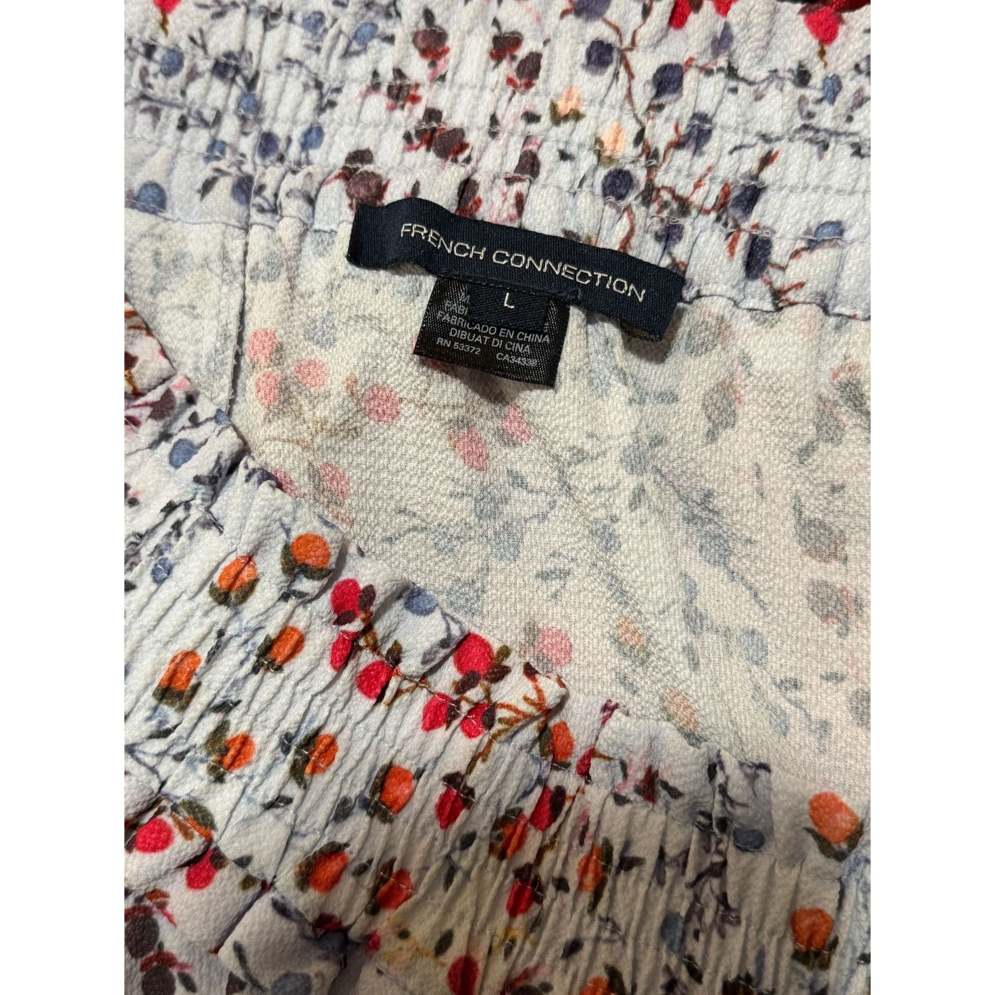 French Connection French Connection floral gathered drape skirt Size 32" / US 10 / IT 46 - 7 Thumbnail