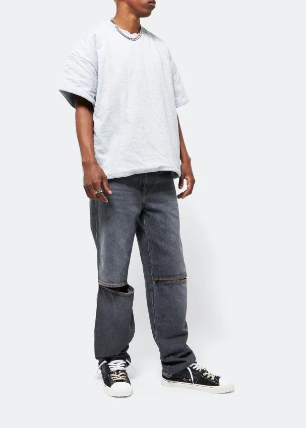 Maison Margiela oc11z0325 New Evolution Sneakers in White/Black Size US 8 / EU 41 - 2 Thumbnail