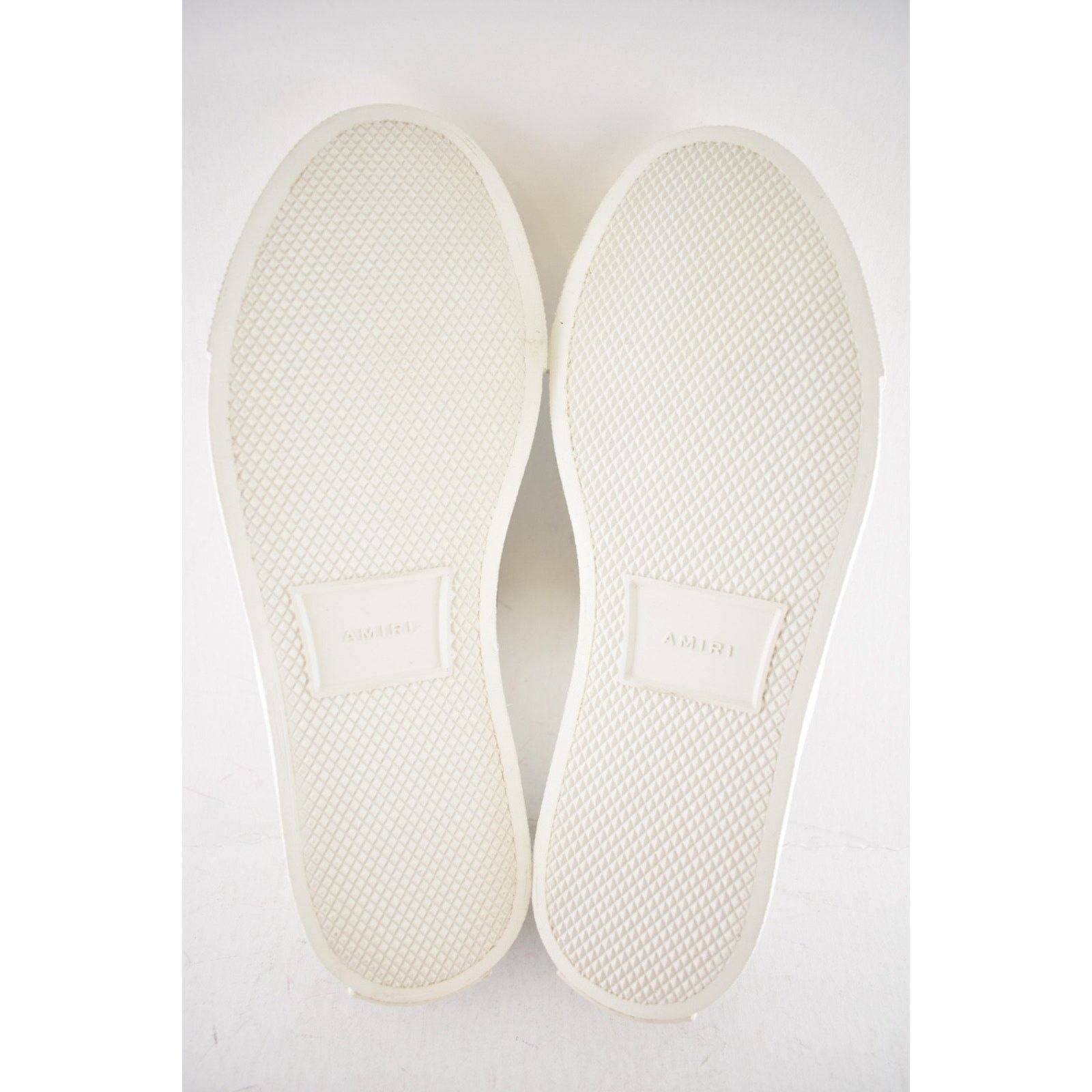 Amiri Amiri Mens Black White Skeleton Slip On Bones Sneakers 44 11 Size US 11 / EU 44 - 15 Thumbnail