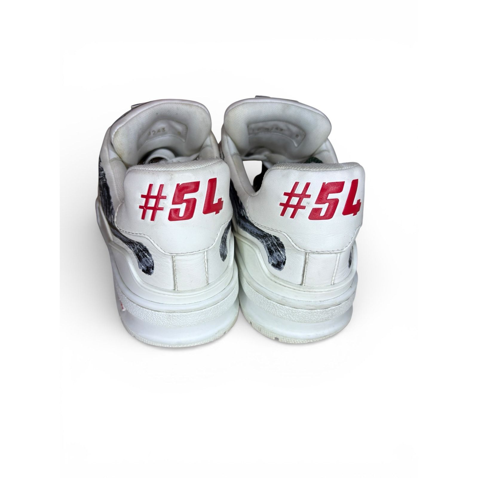 Louis Vuitton Louis Vuitton Trainer 'Colored-In Motif - White Black' | LV8 Size US 9 / EU 42 - 4 Thumbnail