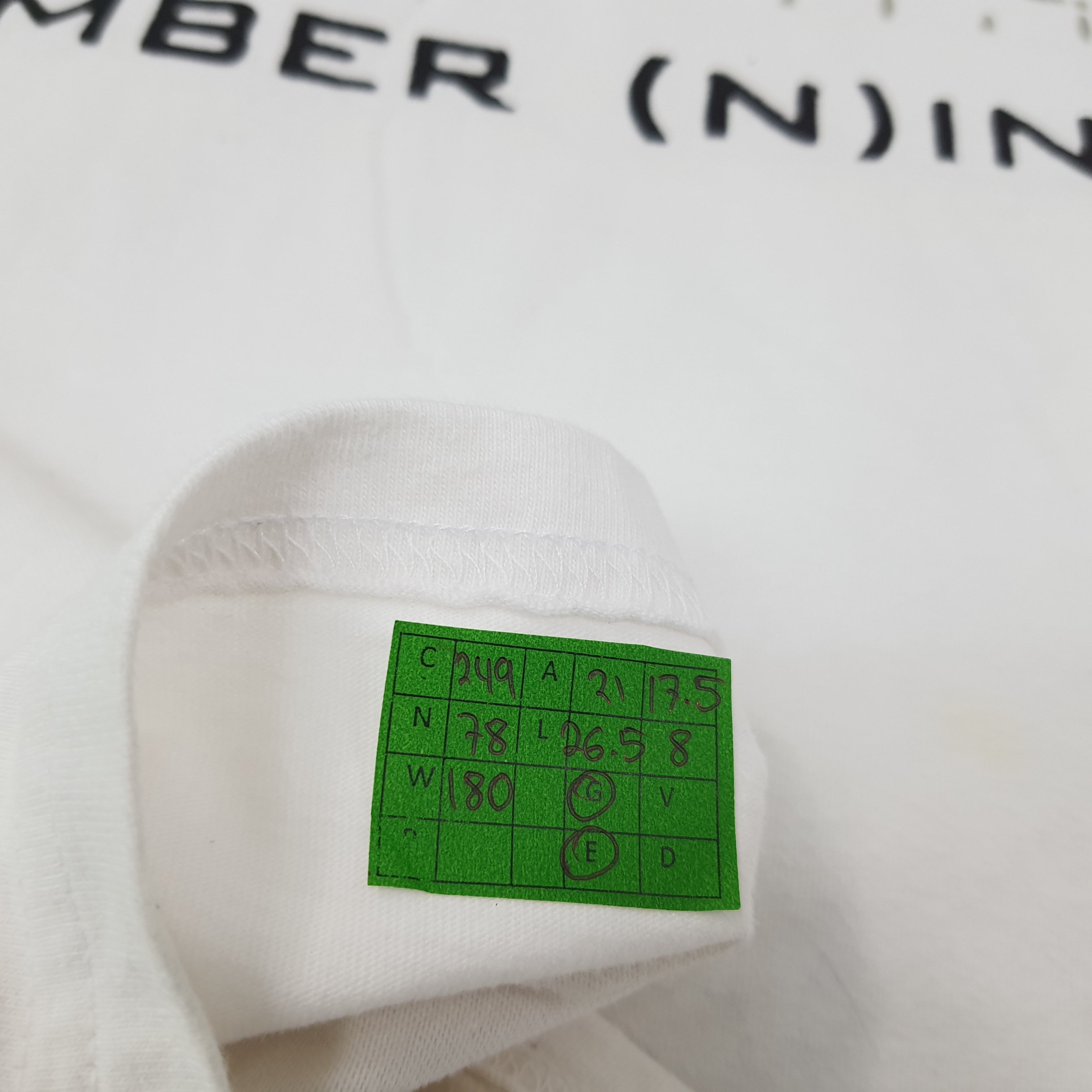 Number (N)ine Vintage Marlboro x Number Nine Japan Brand Tshirt C249N78 Size US L / EU 52-54 / 3 - 7 Thumbnail