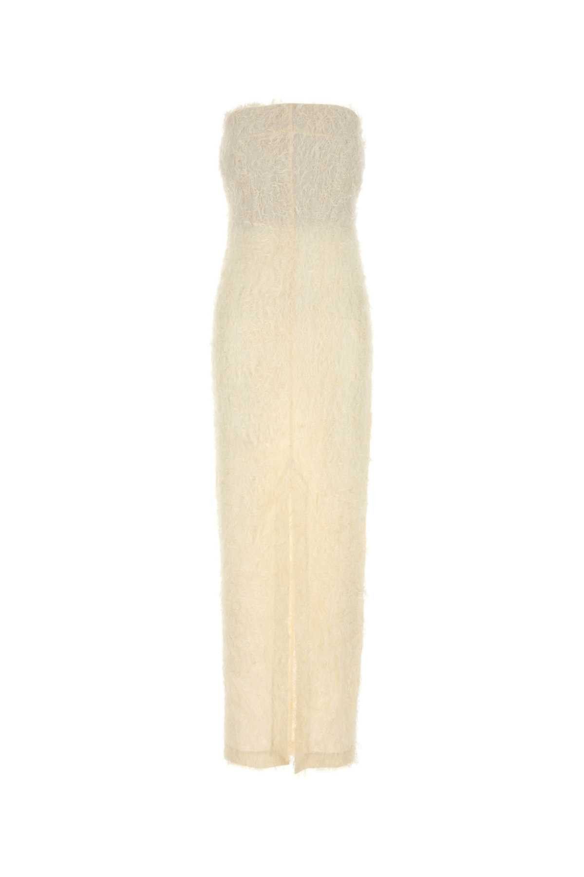 Toteme Ivory Fil Coupe Dress Size XXS / US 00 / IT 34 - 1 Thumbnail