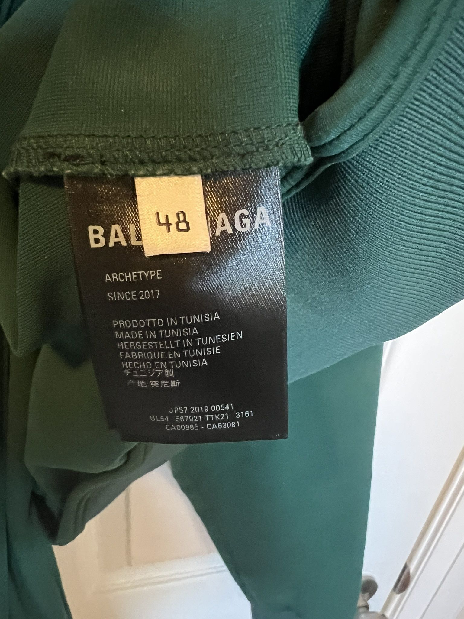 Balenciaga Balenciaga Green Tracksuit sz 48 Size 38R - 4 Thumbnail