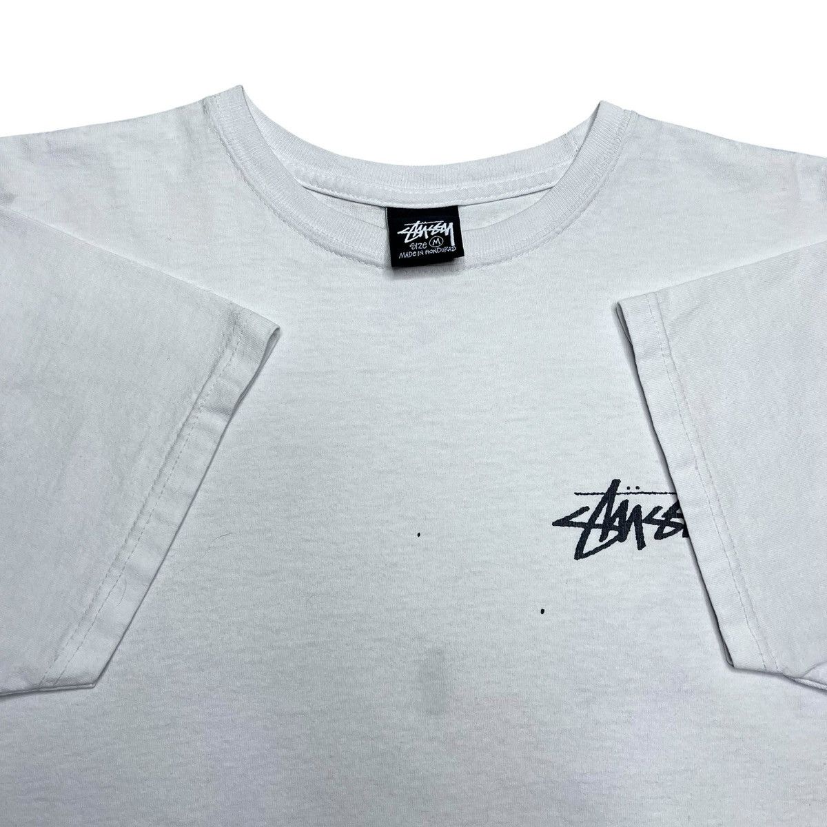 Stussy Vintage 2000s Stussy Suits Playing Cards White T-Shirt Size US M / EU 48-50 / 2 - 3 Thumbnail