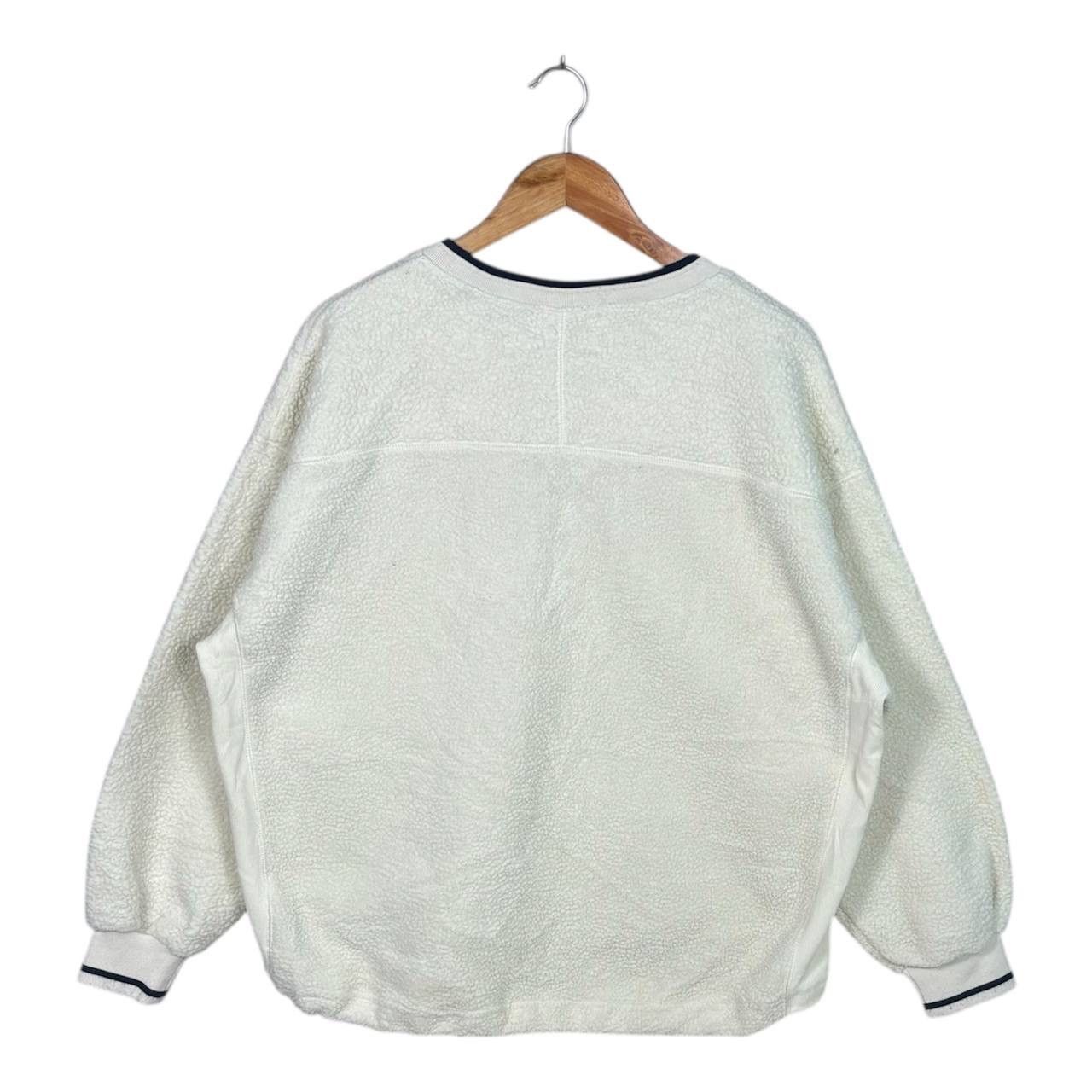 Japanese Brand Niko and… Brighton White Cream Fleece Sweatshirt Size US L / EU 52-54 / 3 - 3 Thumbnail