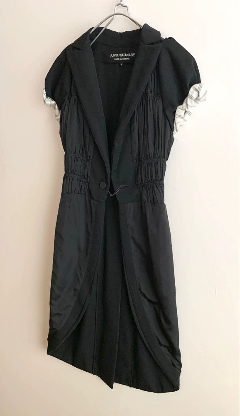 Comme des Garcons Comme Des Garcons Black Retro Waistcoat Top Size S / US 4 / IT 40 - 2 Thumbnail