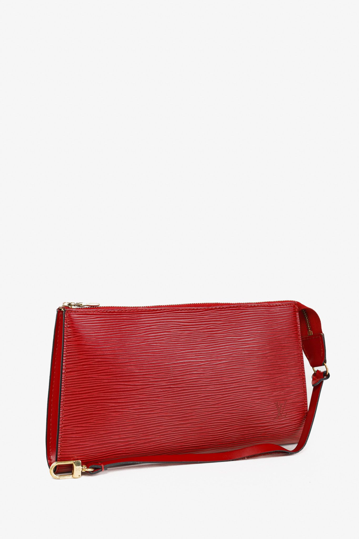 Louis Vuitton Louis Vuitton Epi Castillan Red Pochette Accessoires Bag Size ONE SIZE - 2 Thumbnail