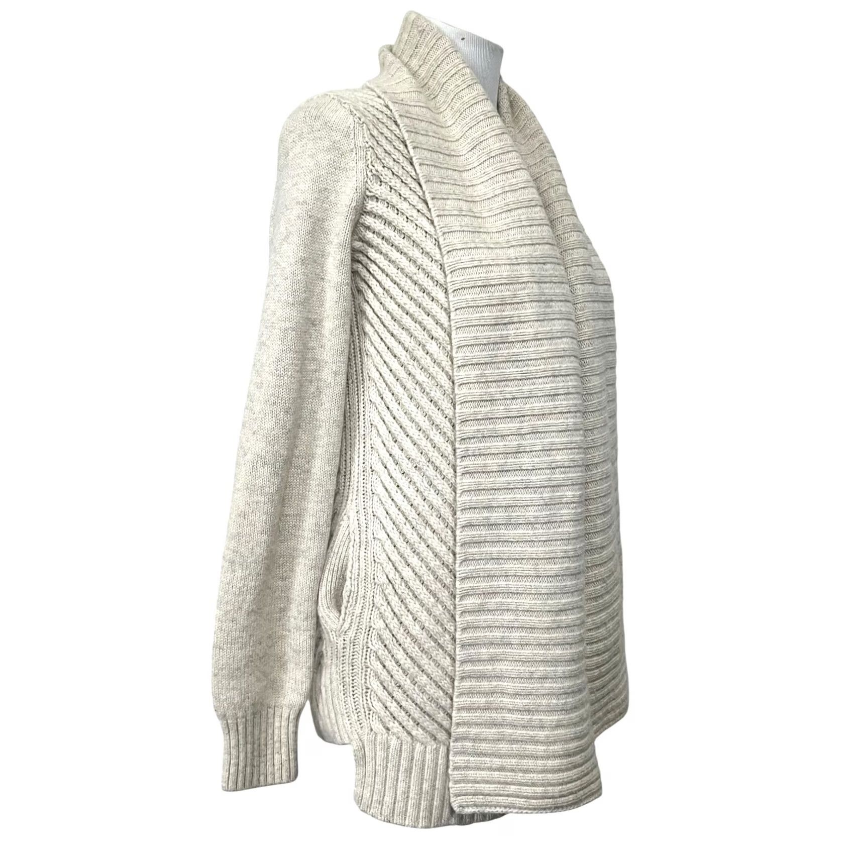 Vince Vince Cozy Knit Cardigan Sweater Yak Wool Blend Cream Pockets Women’s Size Small Size S / US 4 / IT 40 - 6 Thumbnail