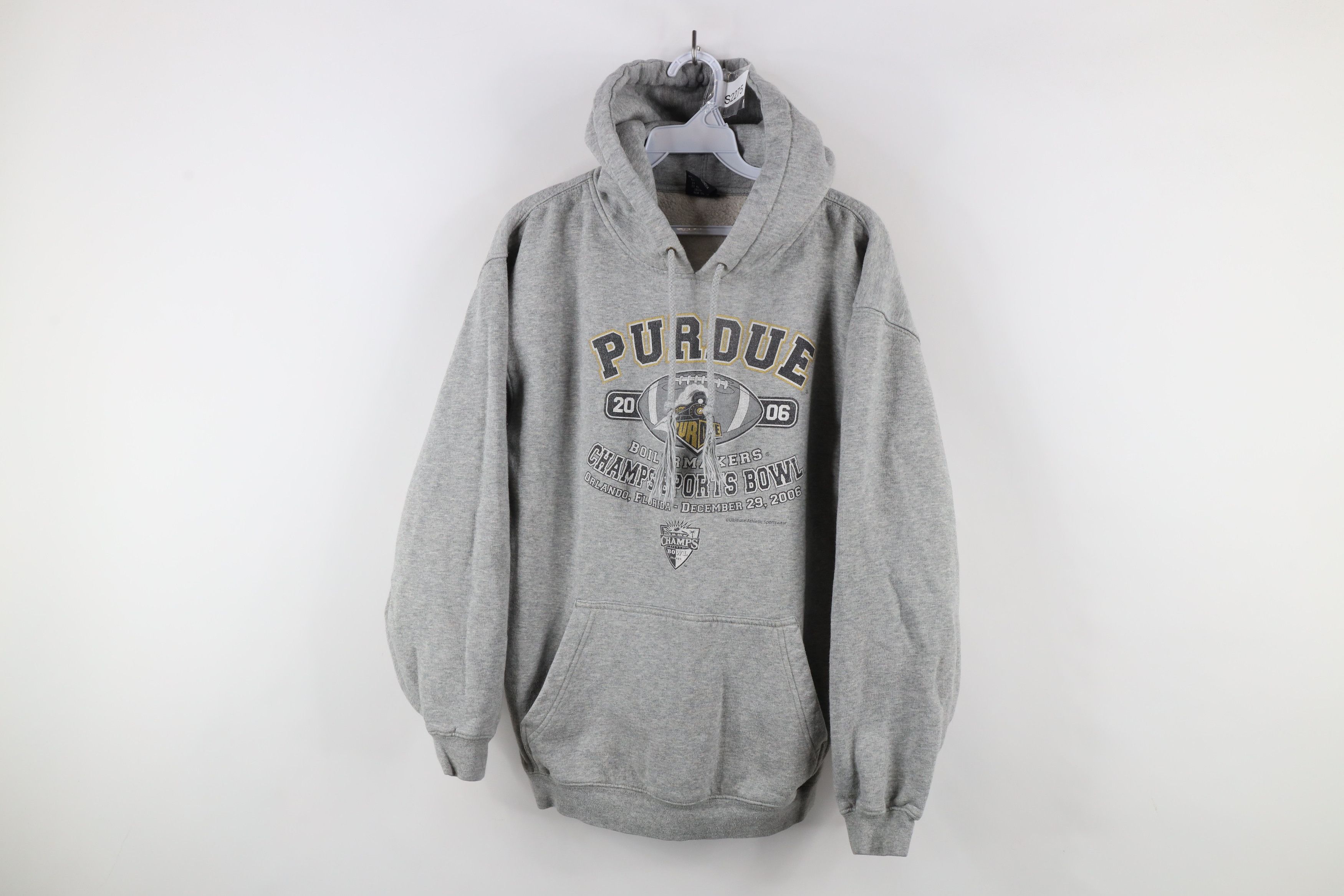 Vintage Vintage Y2K 2006 University Champs Sports Bowl Hoodie Size US S / EU 44-46 / 1 - 1 Thumbnail