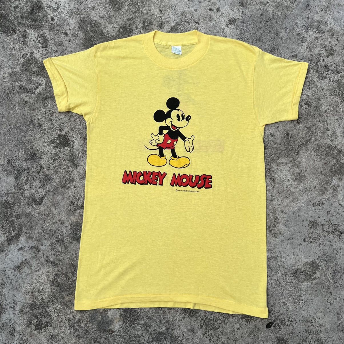 Disney VTG ‘70s Tropix Togs Mickey Mouse Disney Tee Shirt 50/50 Size US M / EU 48-50 / 2 - 1 Thumbnail