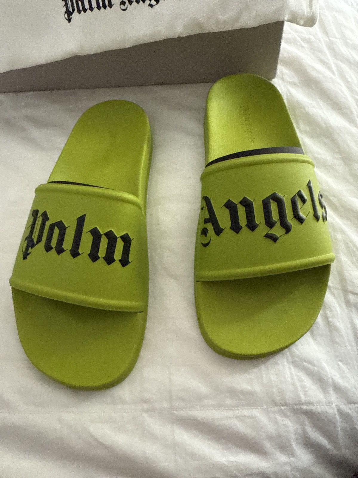 Palm Angels Beautiful authentic rubber sandals unisex Size US 11 / IT 41 - 1 Thumbnail