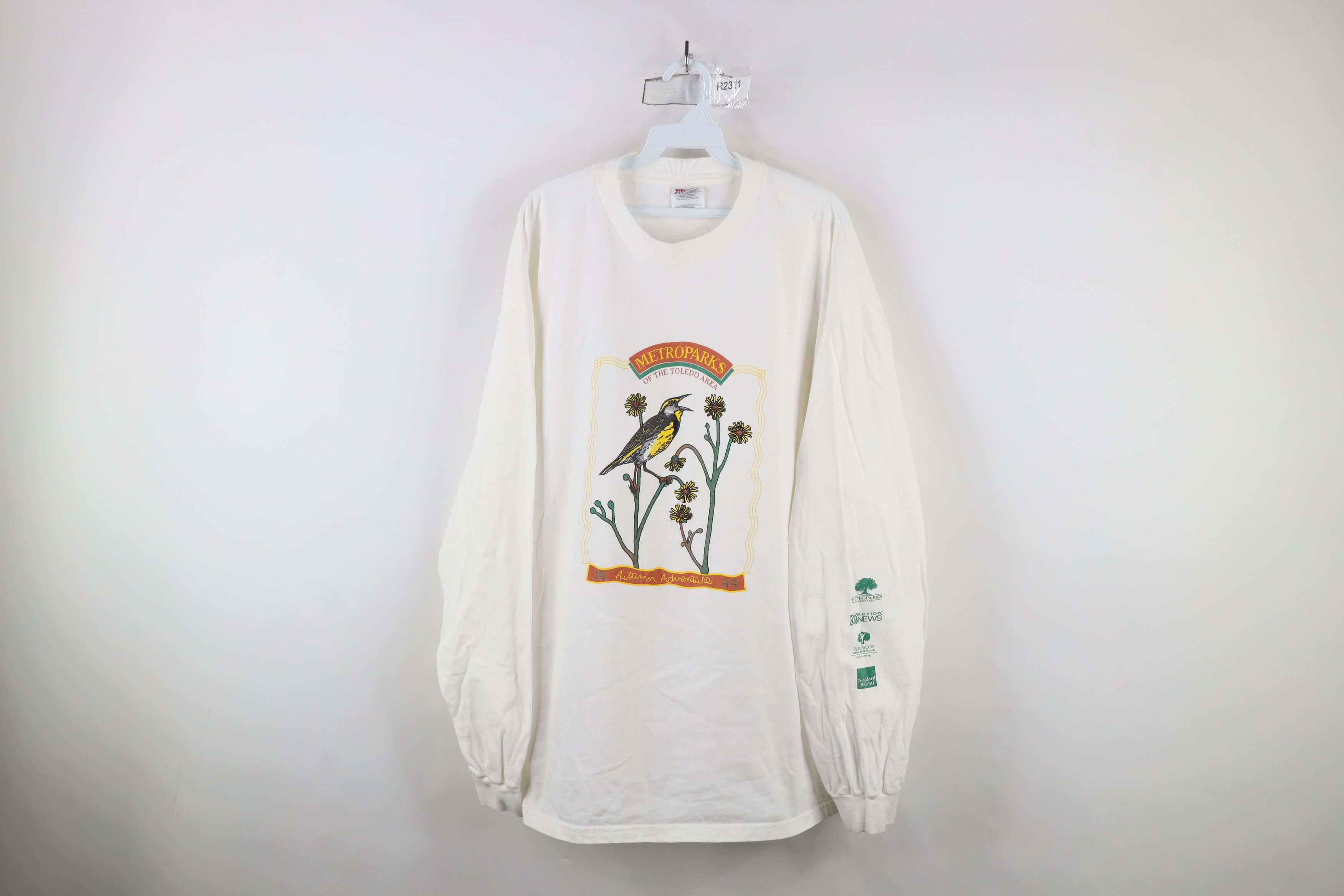 Vintage Vintage 90s of the Toledo Area Nature Long Sleeve T-Shirt Size US XXL / EU 58 / 5 - 1 Thumbnail