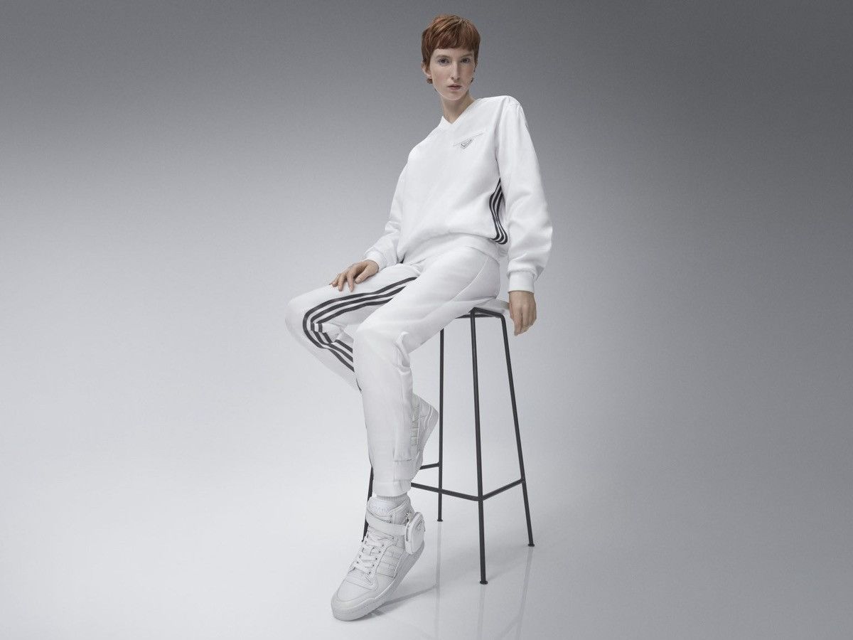 Prada PRADA 2021AW adidas RE-NYLON Three Striped Track Pants Size US 32 / EU 48 - 2 Thumbnail