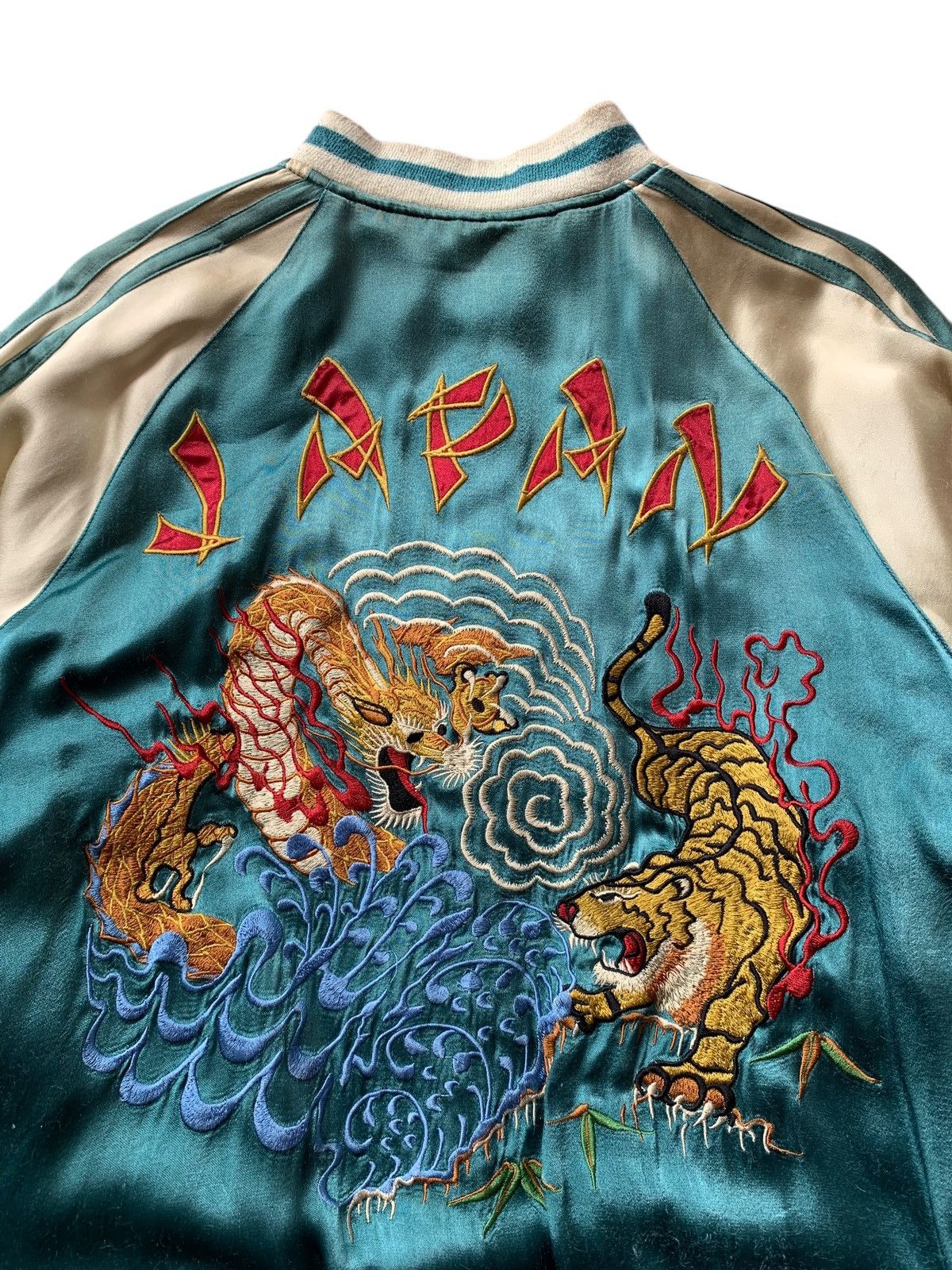 Avirex 🔥VTG AVIREX RAYON SUKAJAN JACKETS REVERSIBLE Size US M / EU 48-50 / 2 - 7 Thumbnail