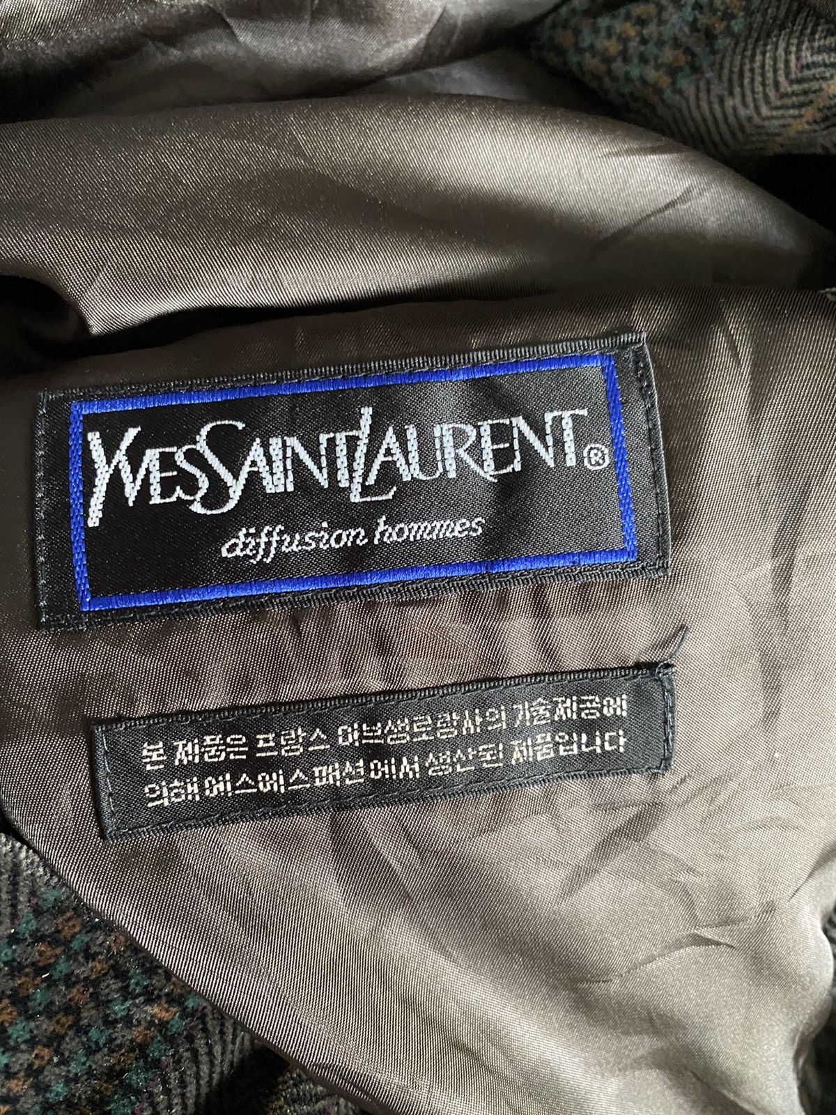 Vintage Ysl Blazer Size 40L - 5 Thumbnail