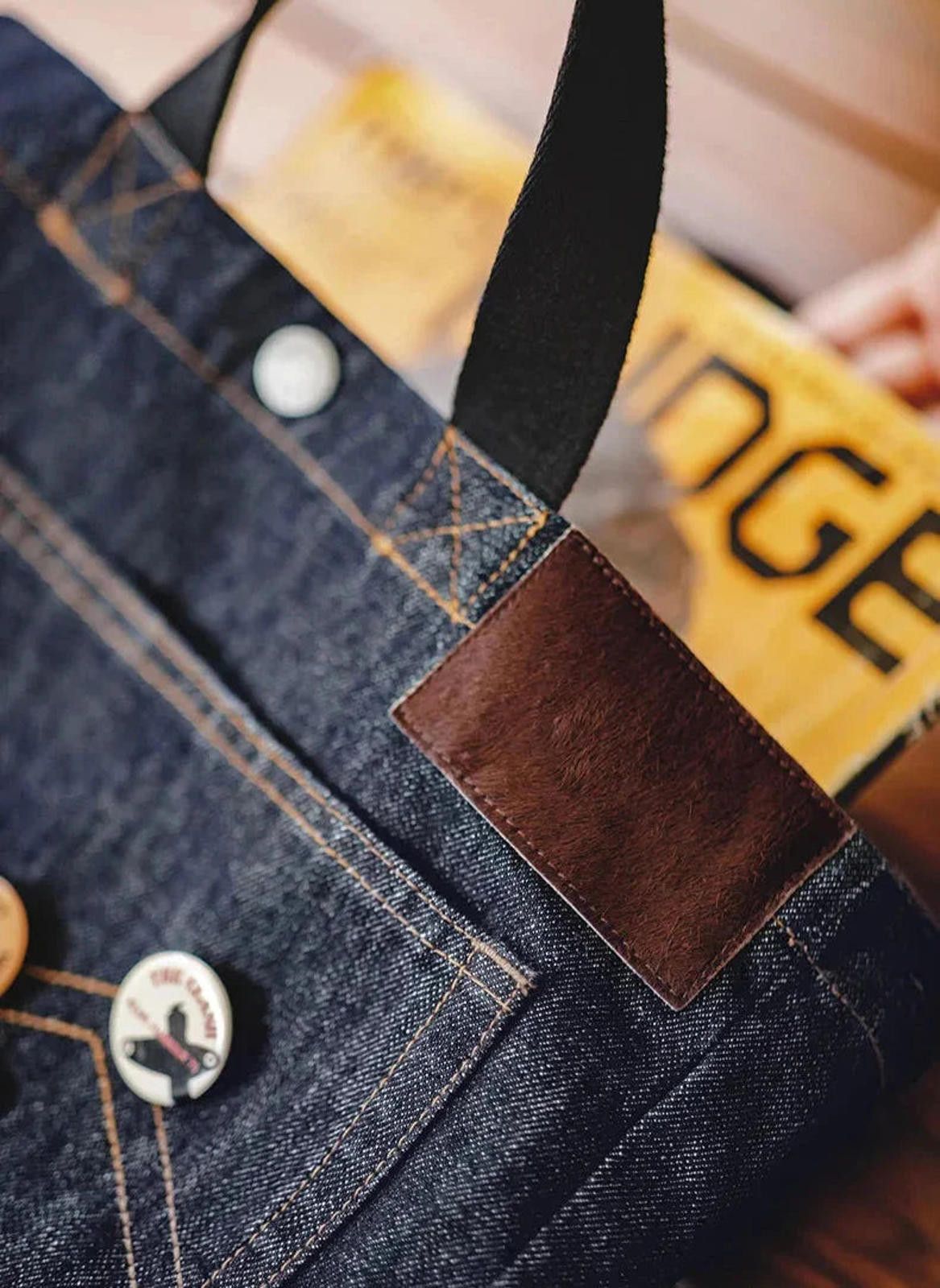 Other Denim Shoulder Tote Bag Size ONE SIZE - 6 Thumbnail