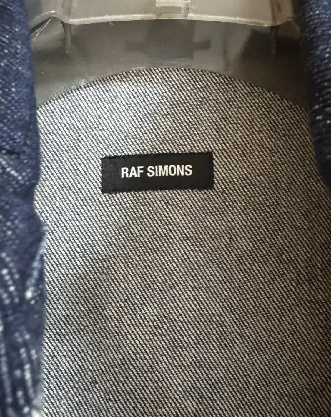 Raf Simons Raf Simons RS Logo Denim Shirt Size US M / EU 48-50 / 2 - 3 Thumbnail