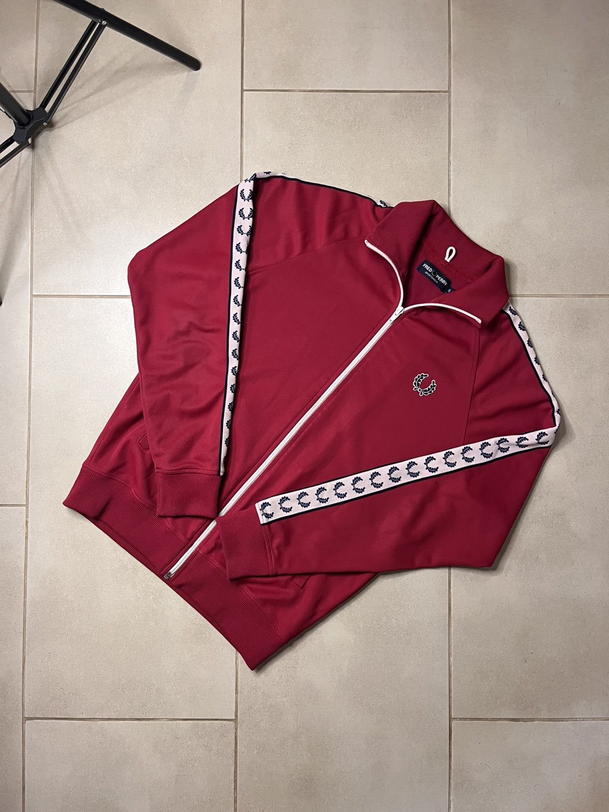 Fred Perry × Vintage Zip Up Sweatshirt Fred Perry Lampas Casual Size US S / EU 44-46 / 1 - 1 Thumbnail