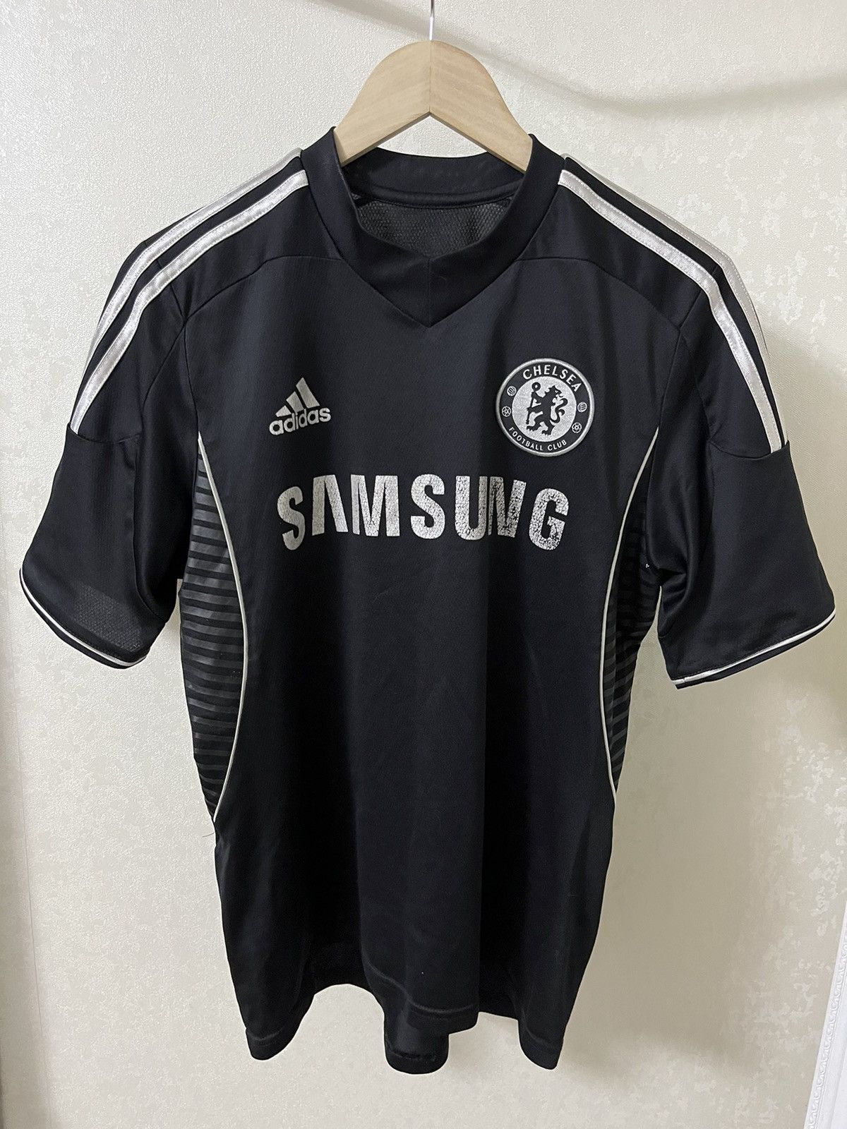 Adidas Adidas Chelsea 2013/14 Third Kit Black Jersey Size US S / EU 44-46 / 1 - 1 Thumbnail