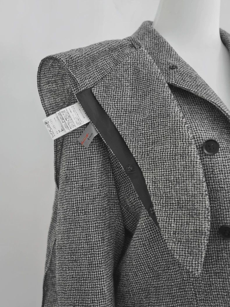 Yohji Yamamoto Yohji Yamamoto Green fruit collar slanting front houndstoot Size US M / EU 48-50 / 2 - 8 Thumbnail
