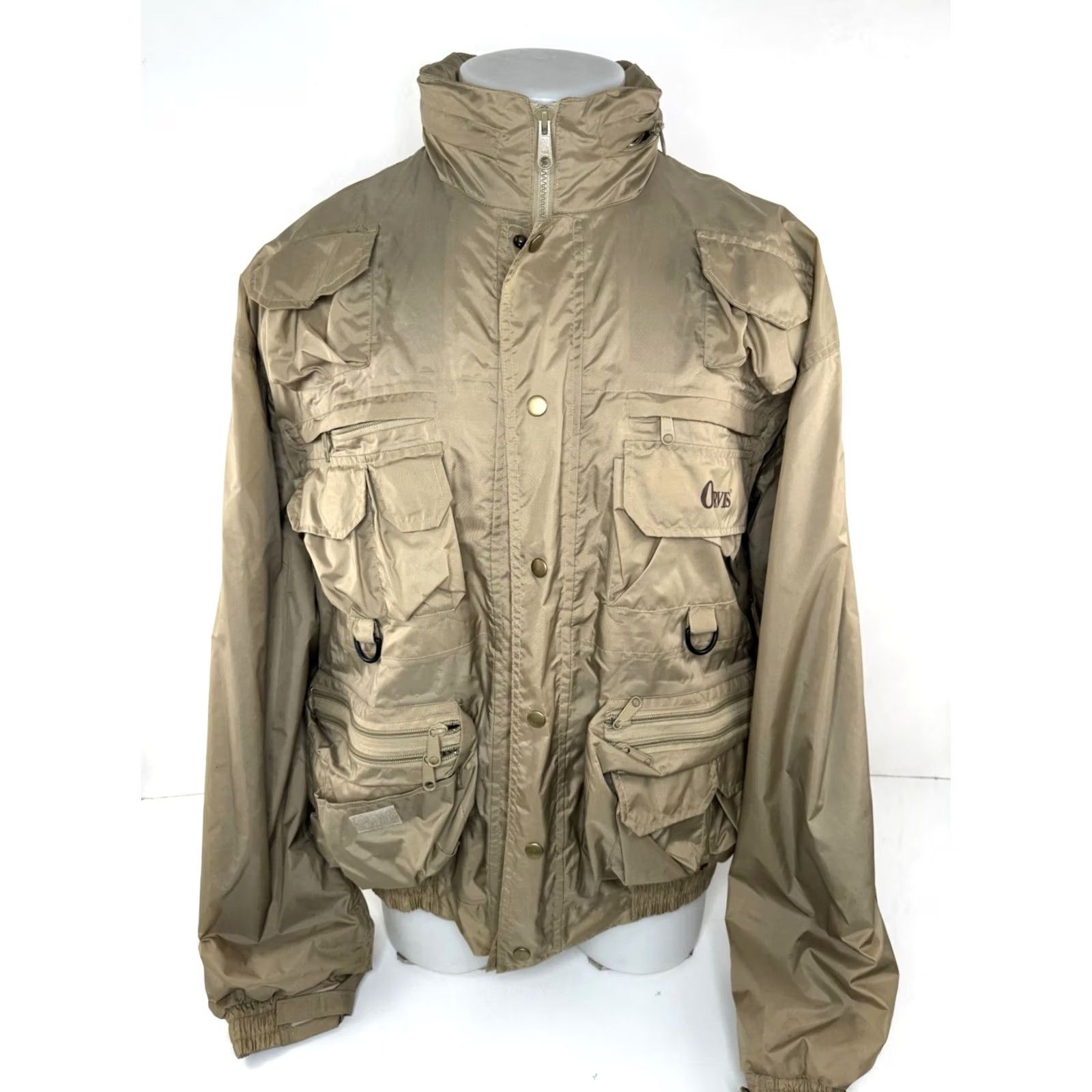 Orvis ORVIS Hooded Jacket XL Parka Rain Nylon Men Light Brown Fly Fishing Utility EXCELLENT Size US XL / EU 56 / 4 - 2 Thumbnail