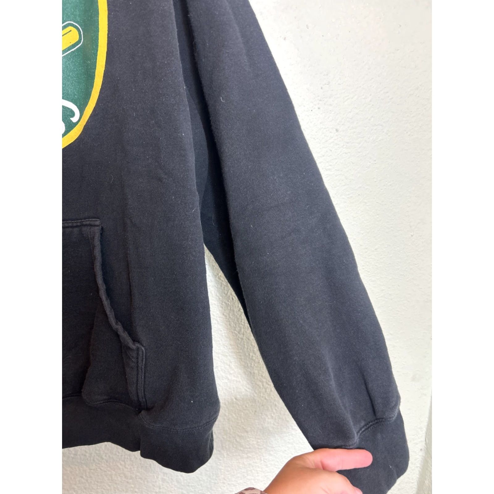 Vintage Hella Much Co Hoodie Pullover Black Size XL Oakland Stomper Town Business Size US XL / EU 56 / 4 - 6 Thumbnail